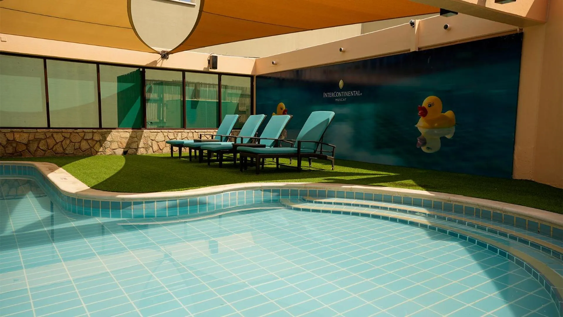 Swimming pool in InterContinental Muscat by IHG