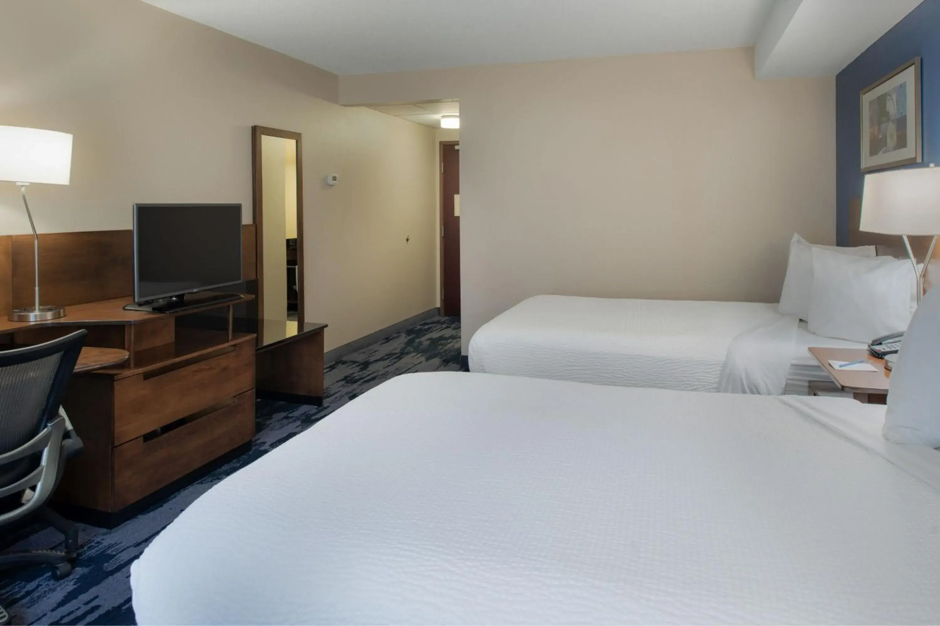 Double Room with Two Double Beds in Fairfield by Marriott Double Room with Two Double Beds in Fairfield by Marriott