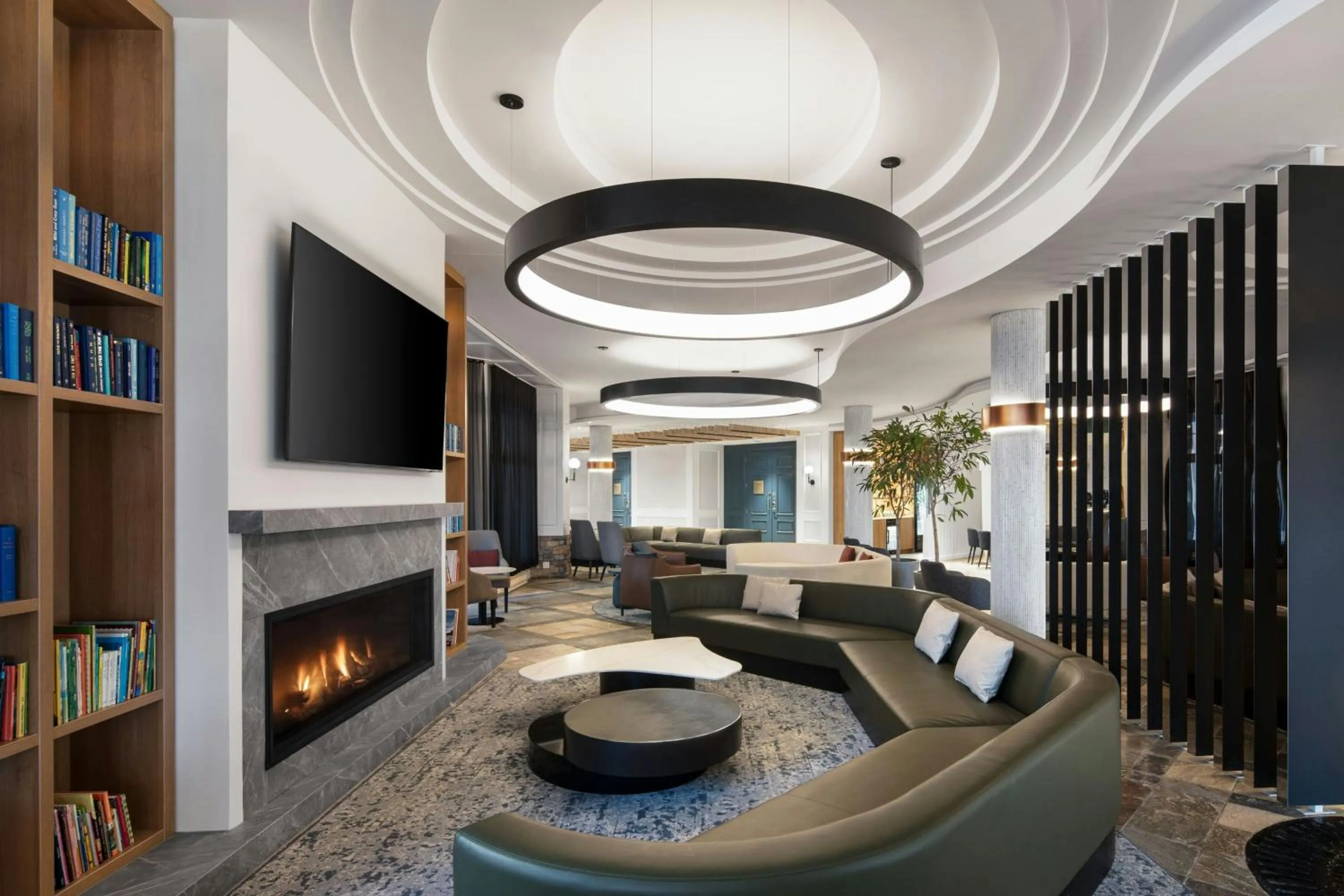 Lobby or reception in Le Westin Tremblant