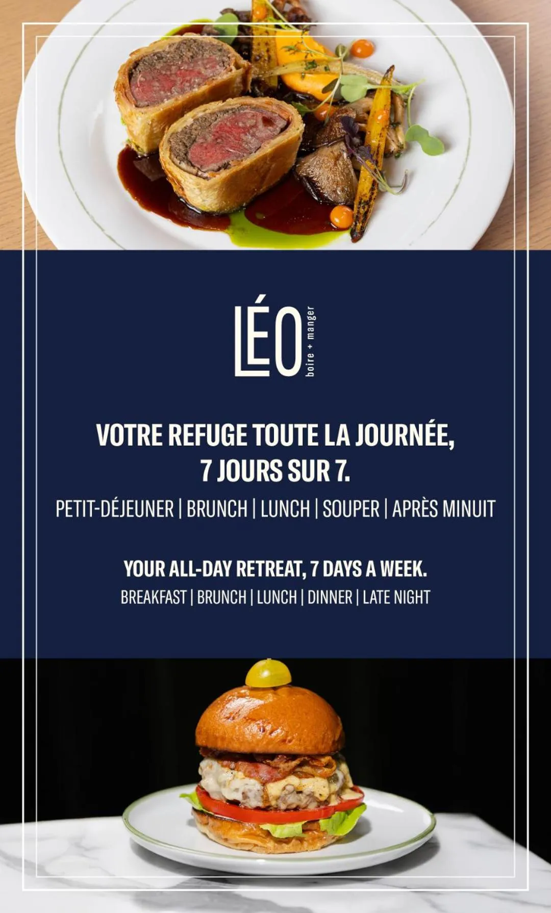 Restaurant/places to eat in Le Westin Tremblant