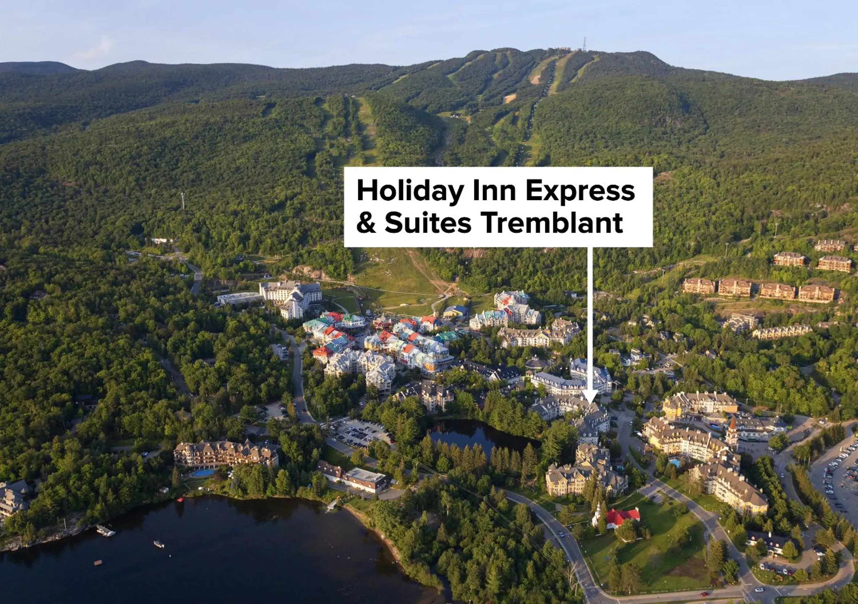 Property building in Holiday Inn Express & Suites Tremblant by IHG Property building in Holiday Inn Express & Suites Tremblant by IHG