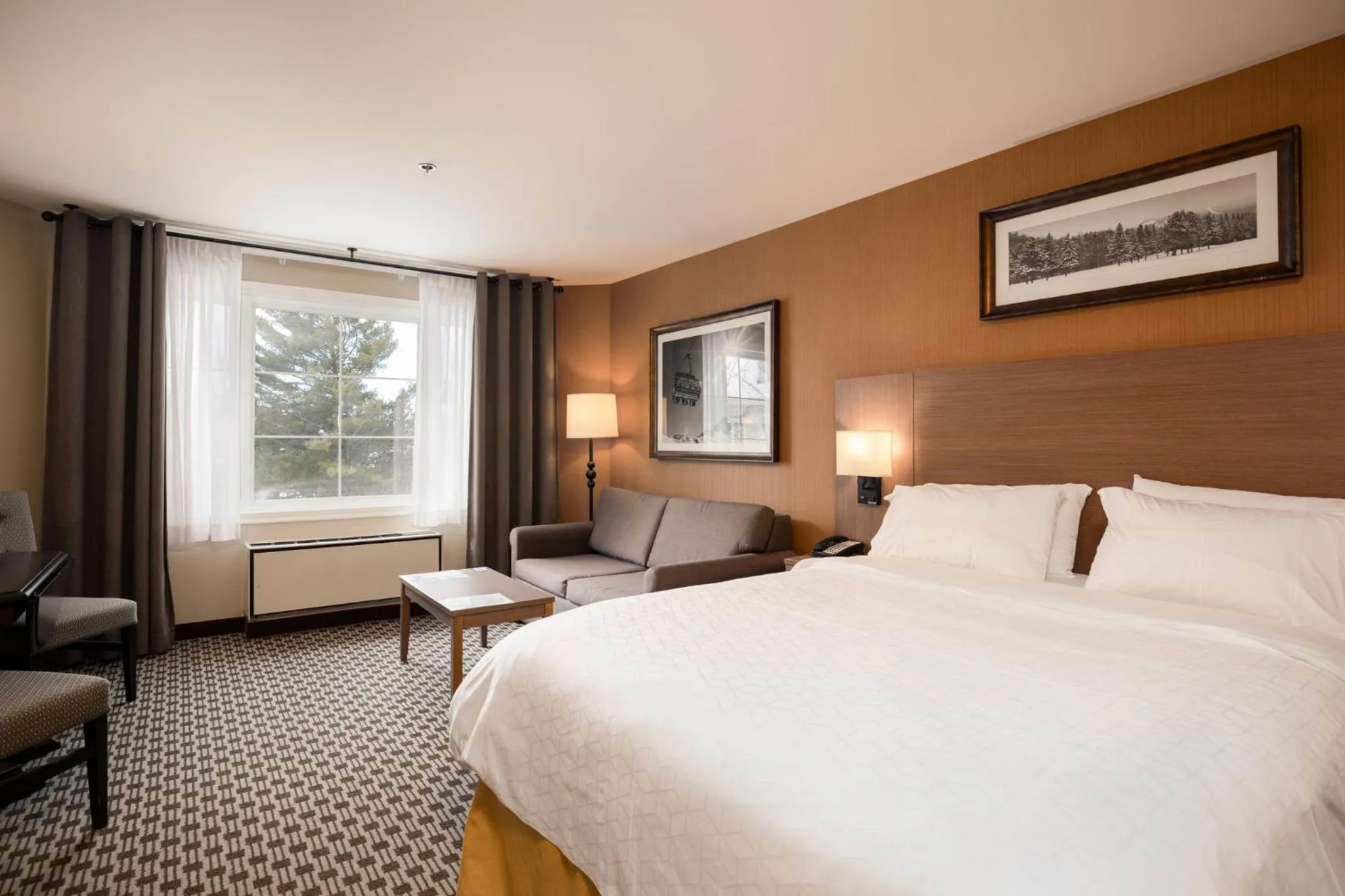 Photo of the whole room, Bed in Holiday Inn Express & Suites Tremblant by IHG