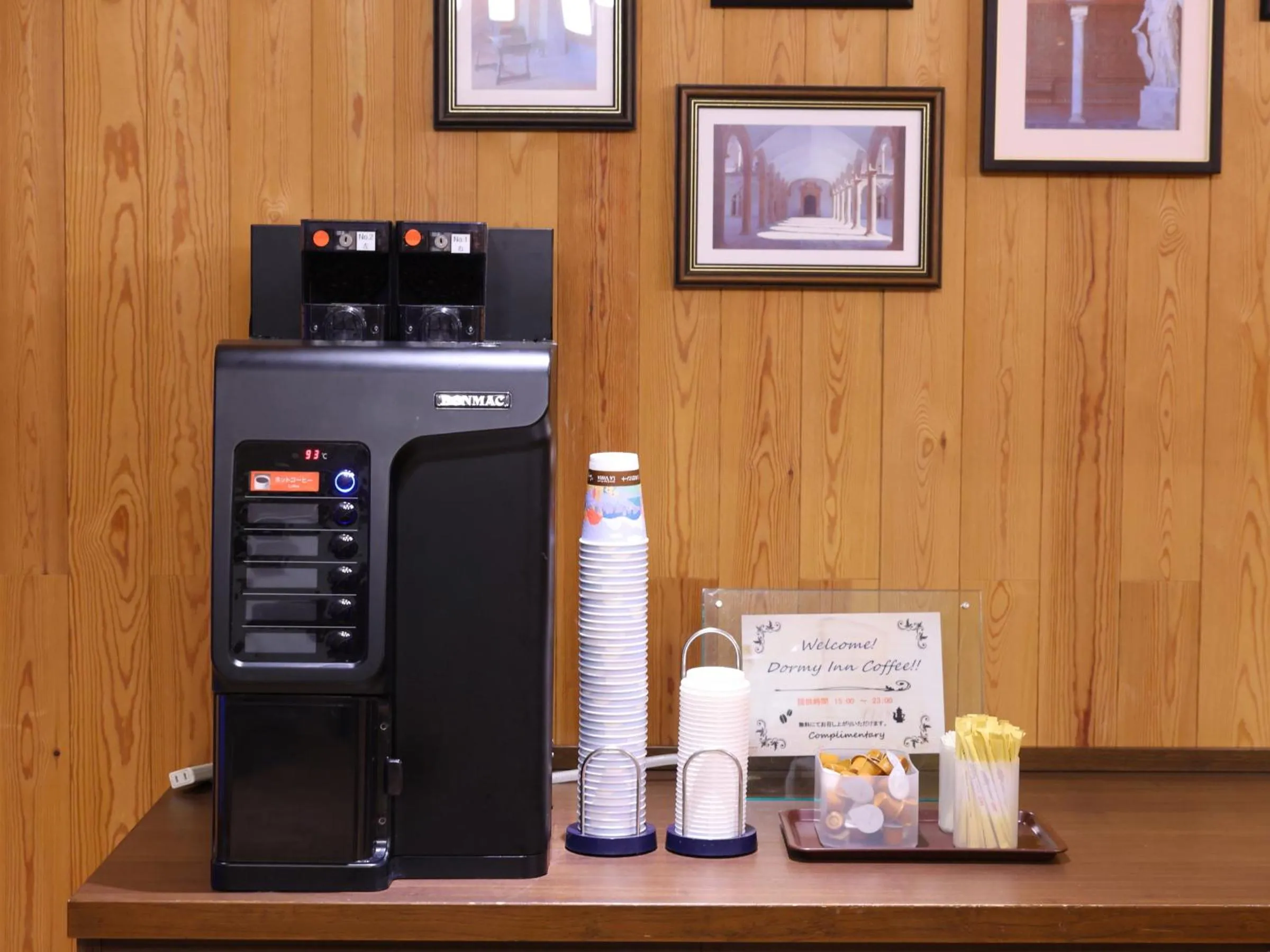 Coffee/tea facilities in Tennen Onsen Taho-no-Yu Dormy Inn Niigata