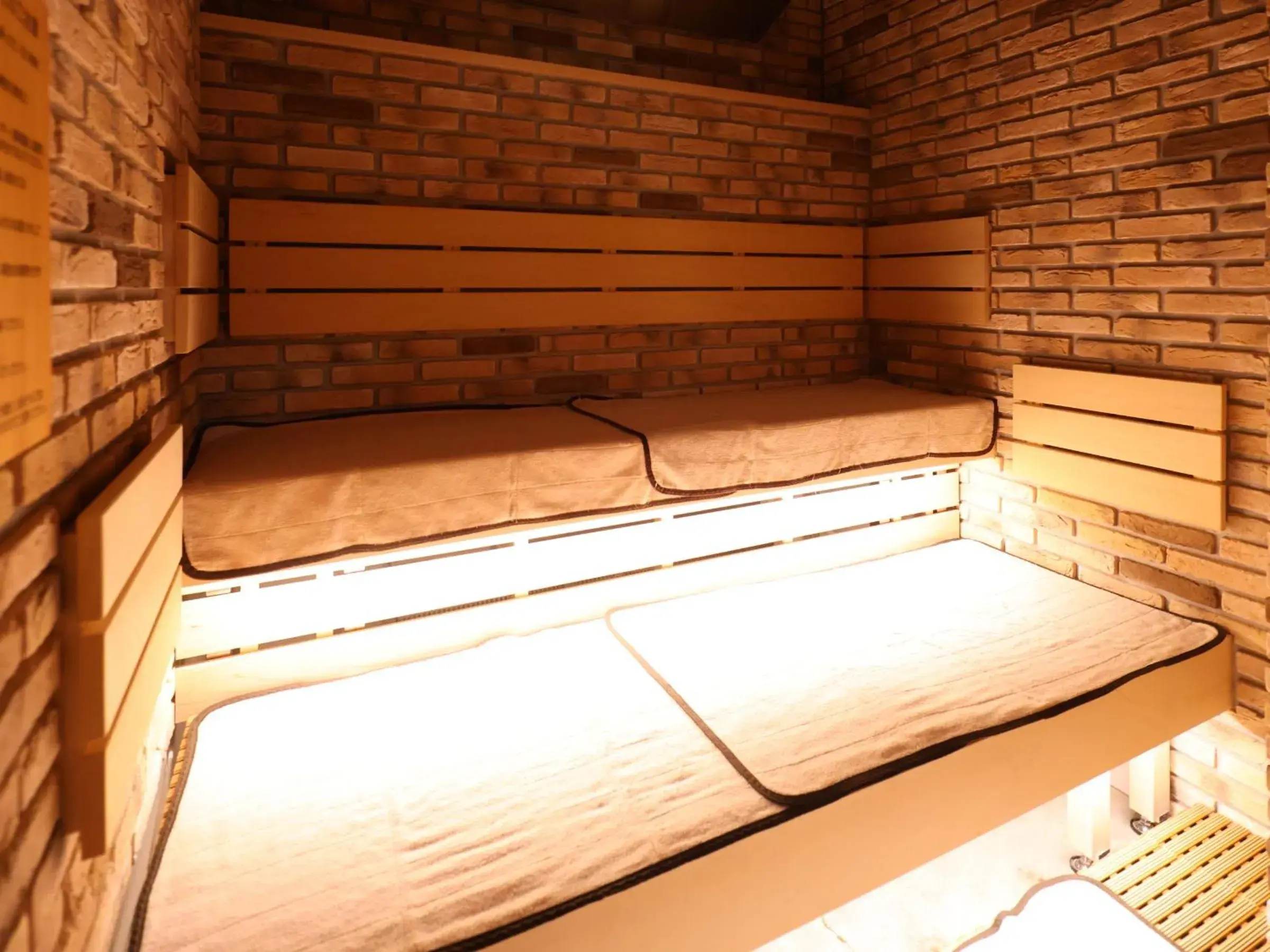 Sauna, Bed in Dormy Inn Kitami Sauna, Bed in Dormy Inn Kitami
