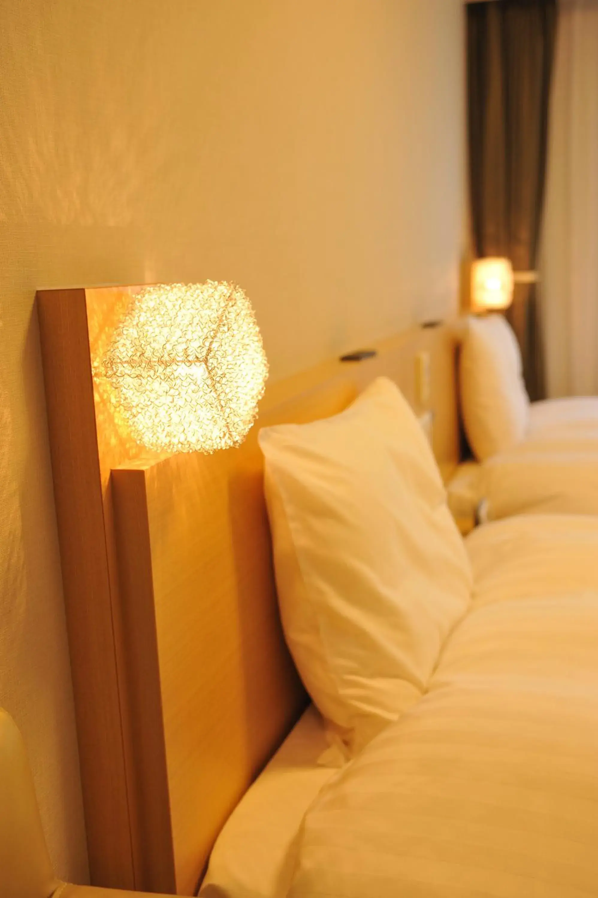 Decorative detail, Bed in Dormy Inn Obihiro Decorative detail, Bed in Dormy Inn Obihiro