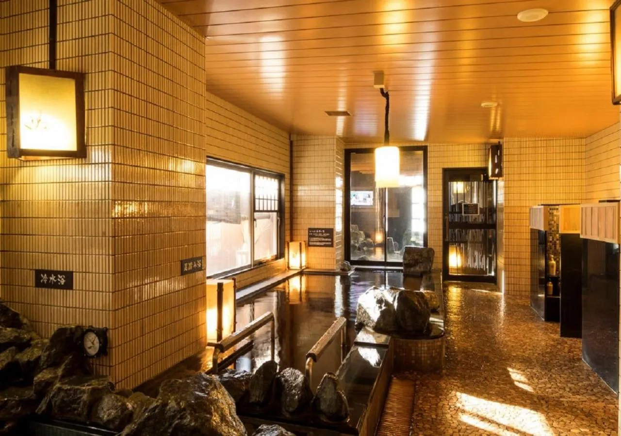 Hot Spring Bath in Dormy Inn Obihiro
