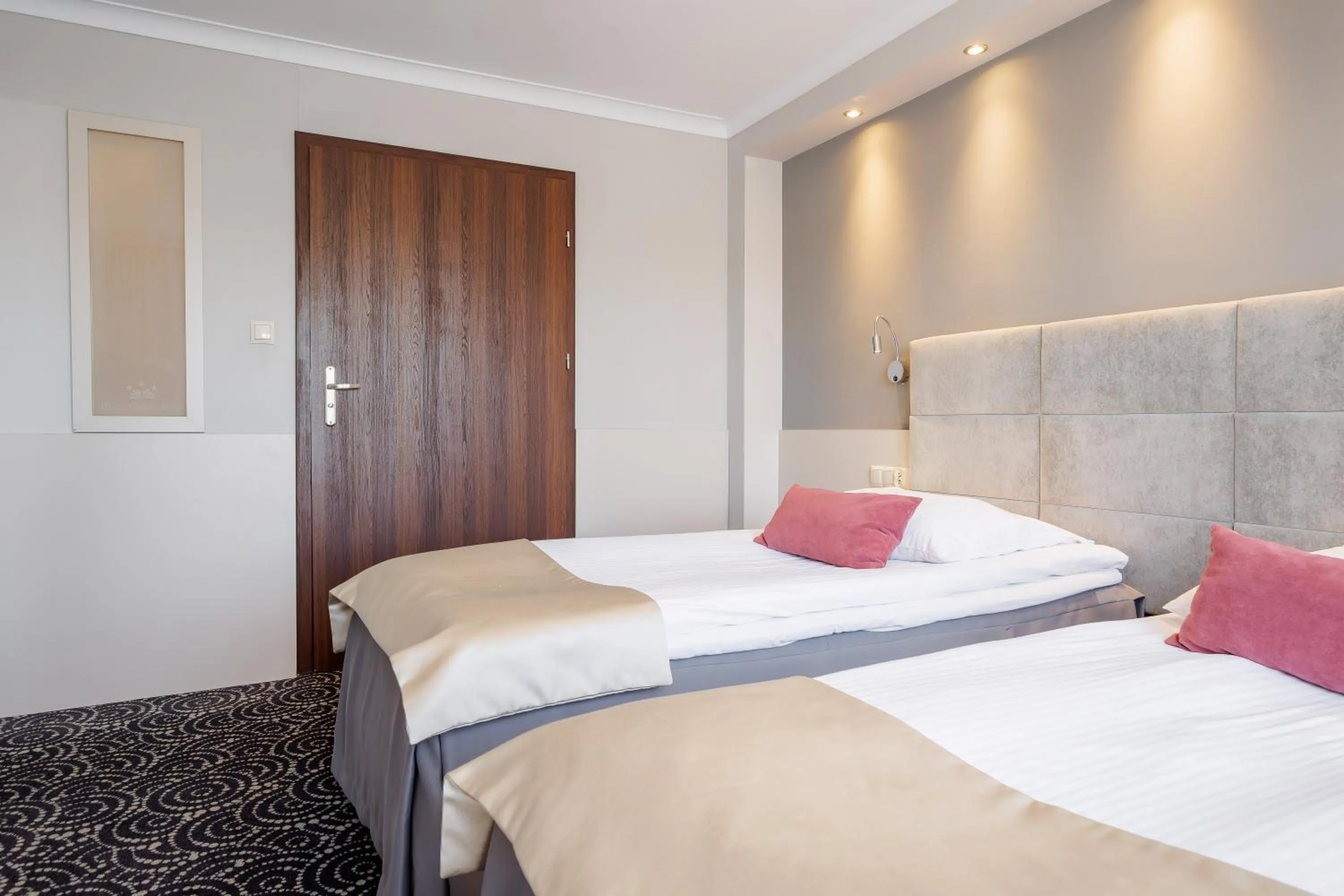 Bed in Hotel Cristal Park