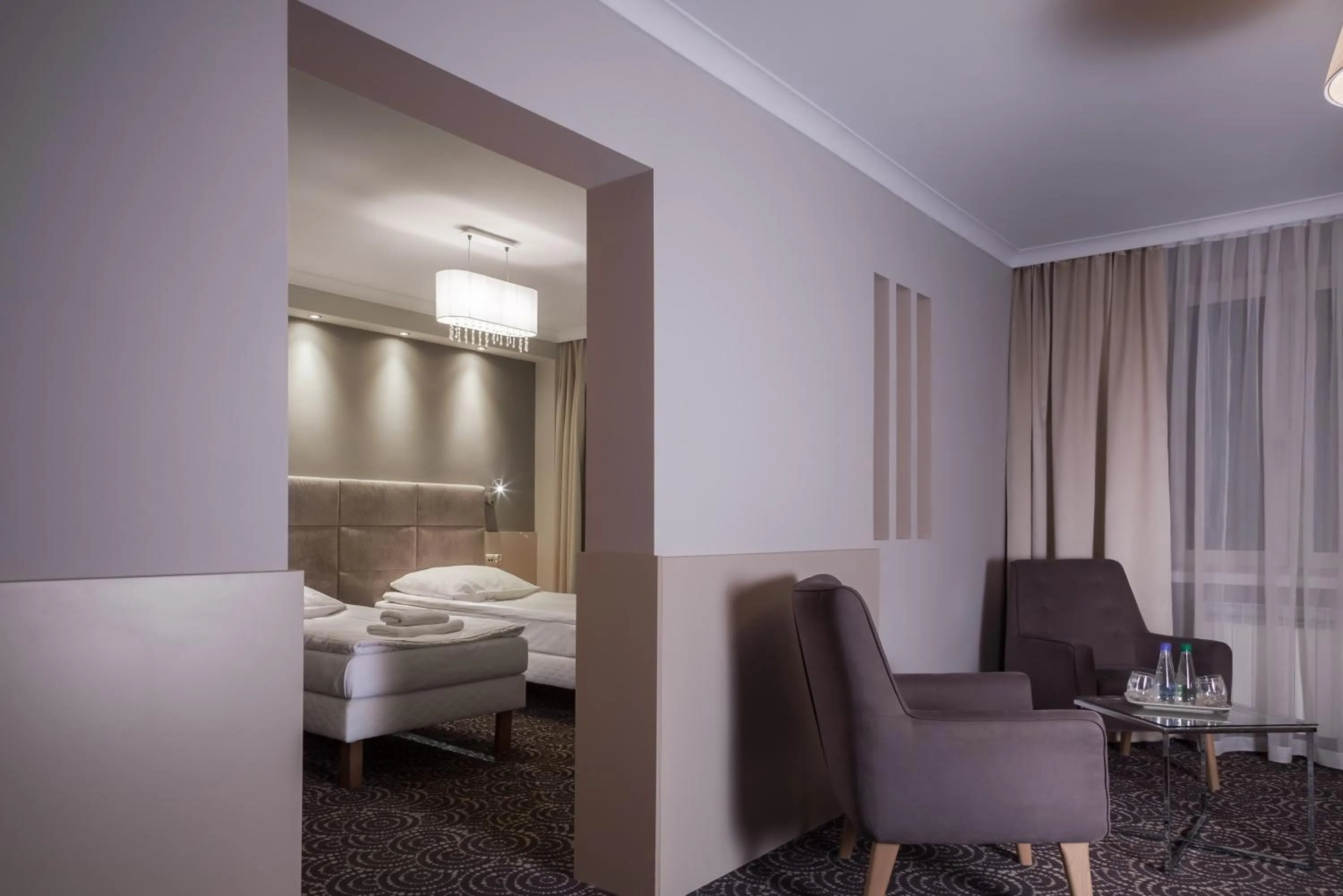 Bed in Hotel Cristal Park