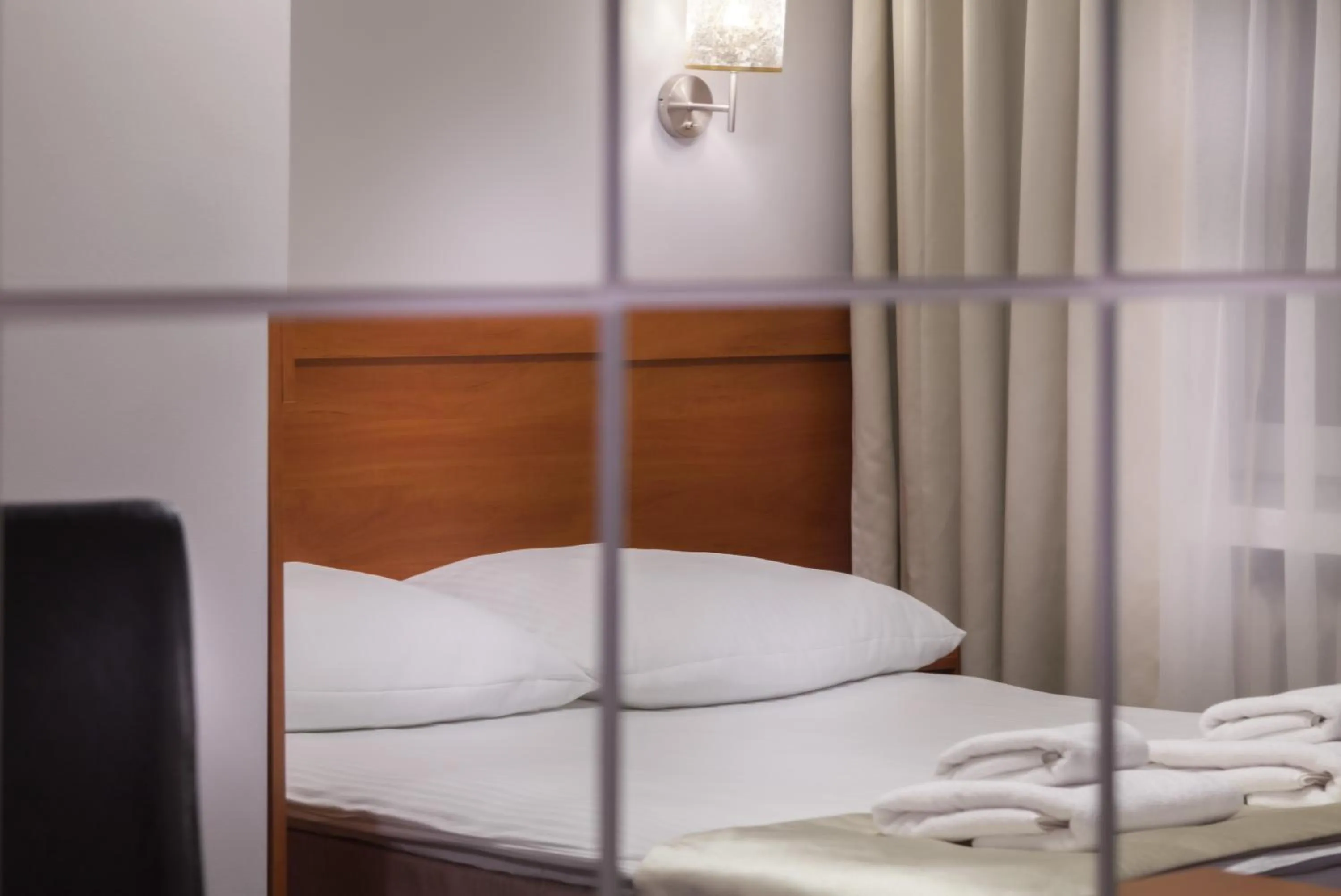 Bed in Hotel Cristal Park