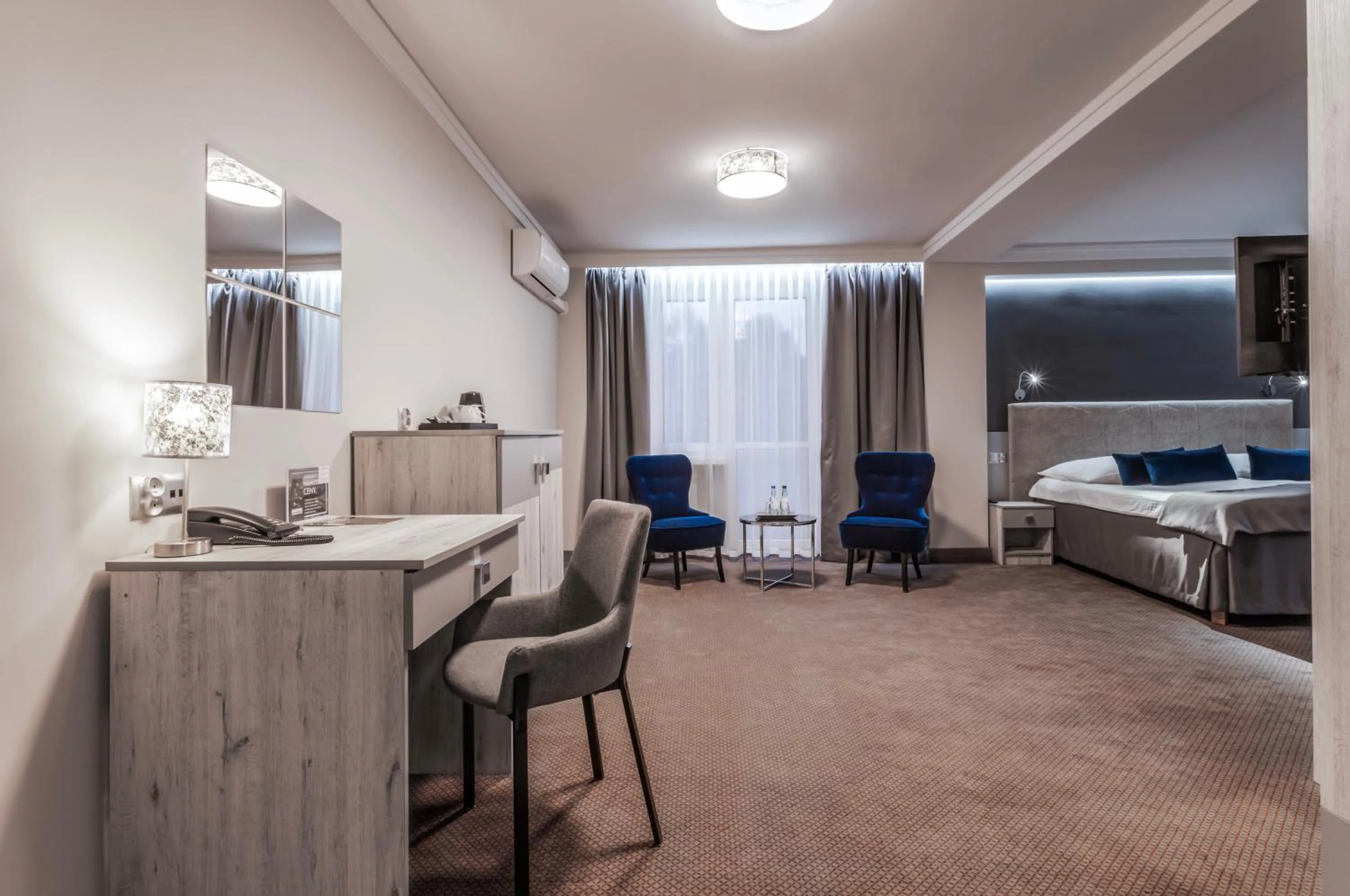 Bed in Hotel Cristal Park