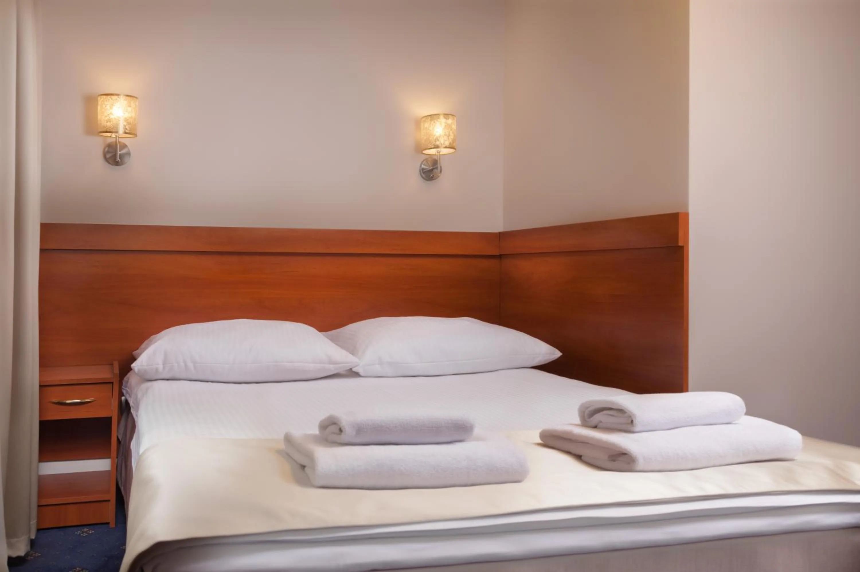 Bed in Hotel Cristal Park