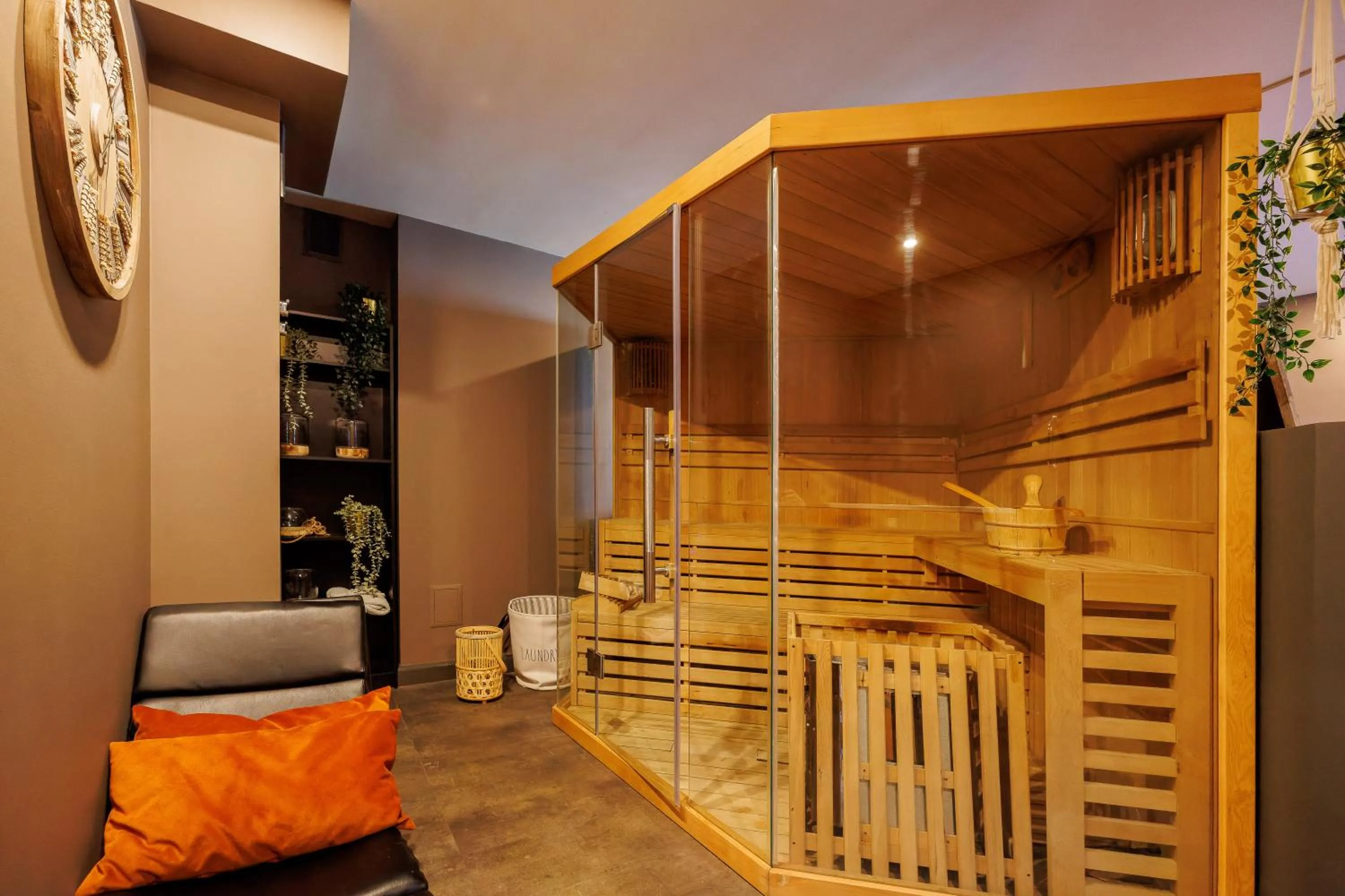 Sauna in Hotel Cristal Park