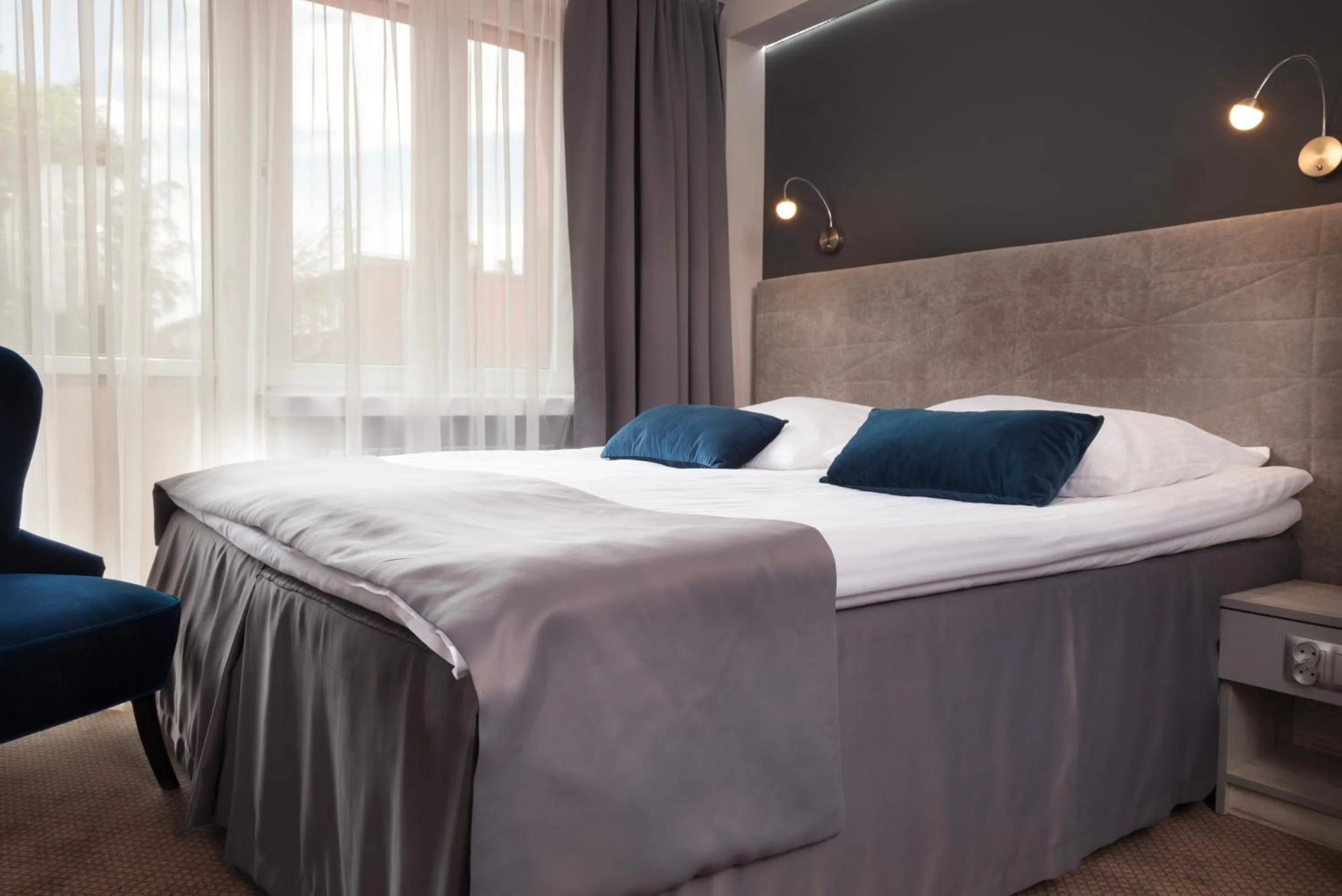 Bed in Hotel Cristal Park