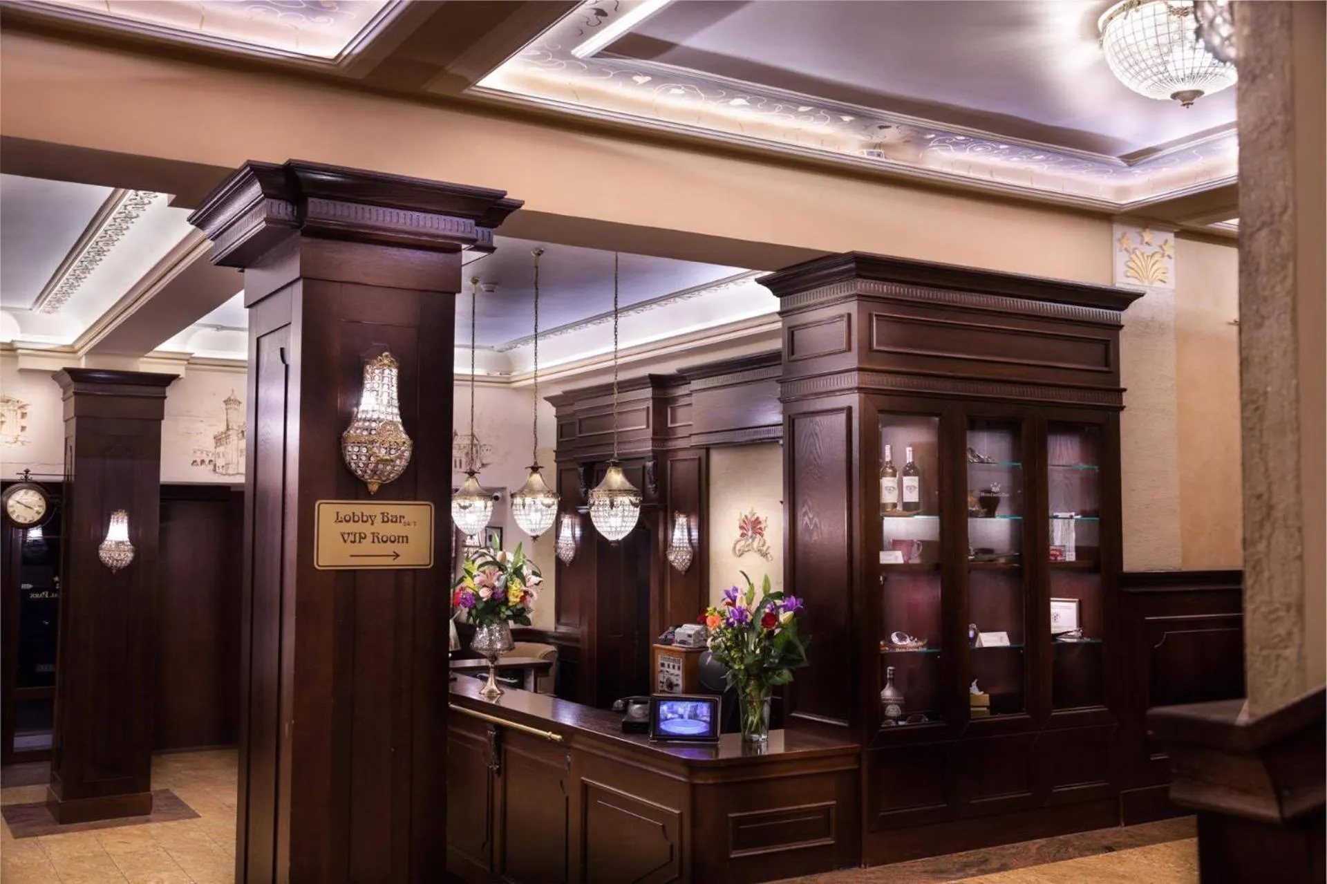 Lobby or reception in Hotel Cristal Park