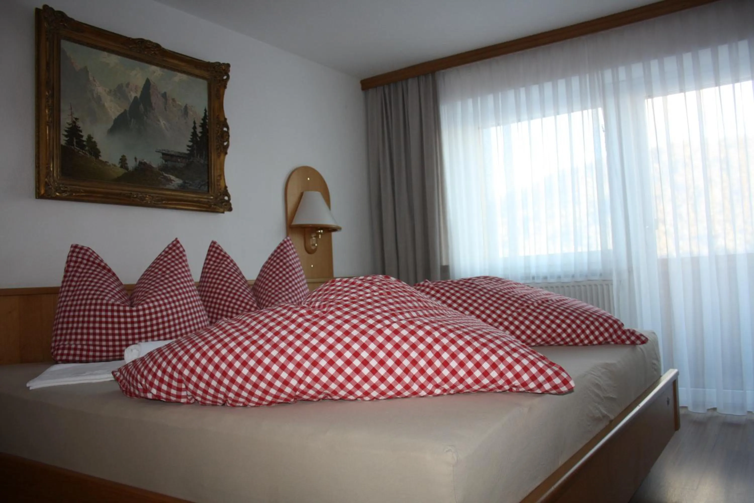Photo of the whole room, Bed in Landhotel Wolf