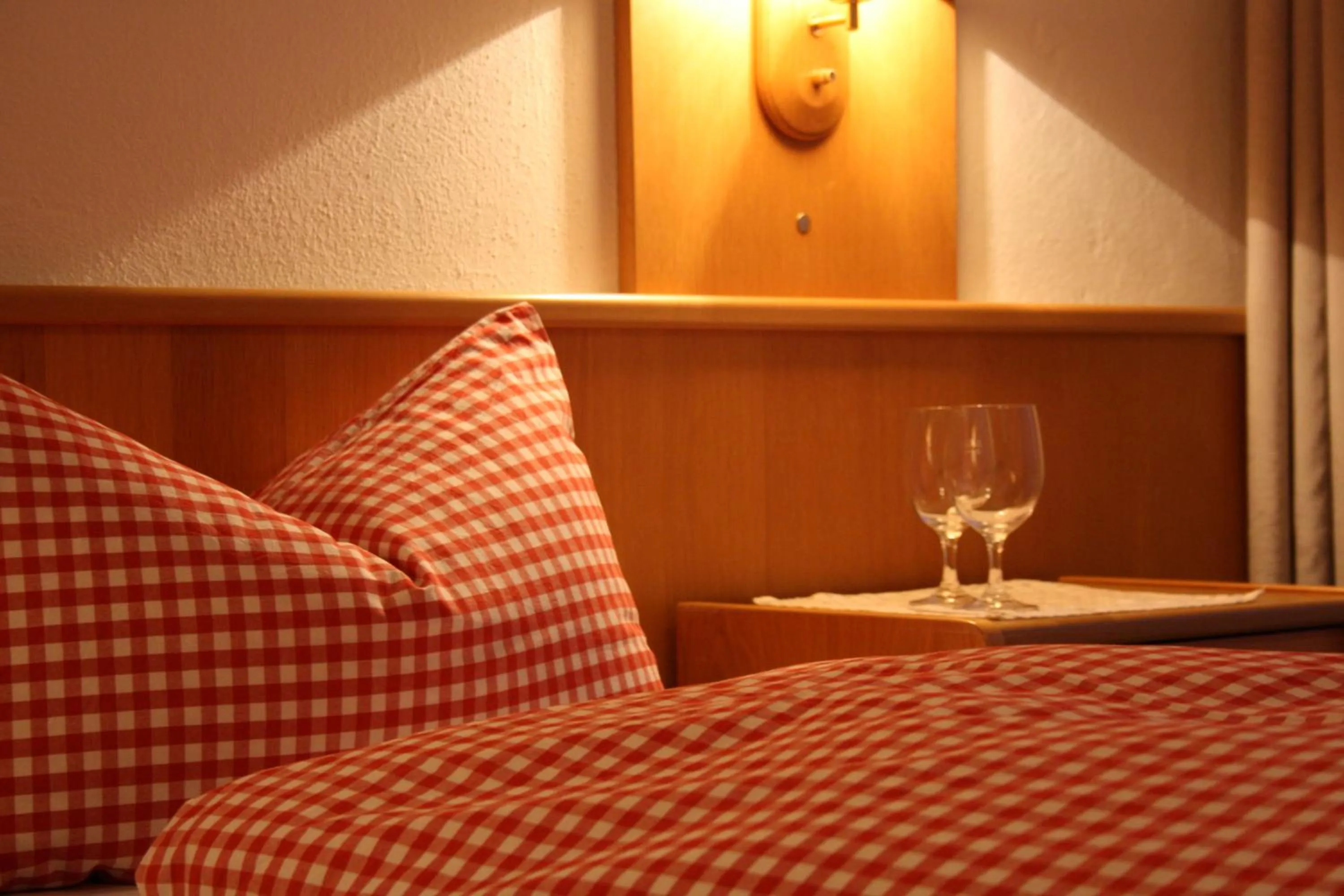 Bed in Landhotel Wolf