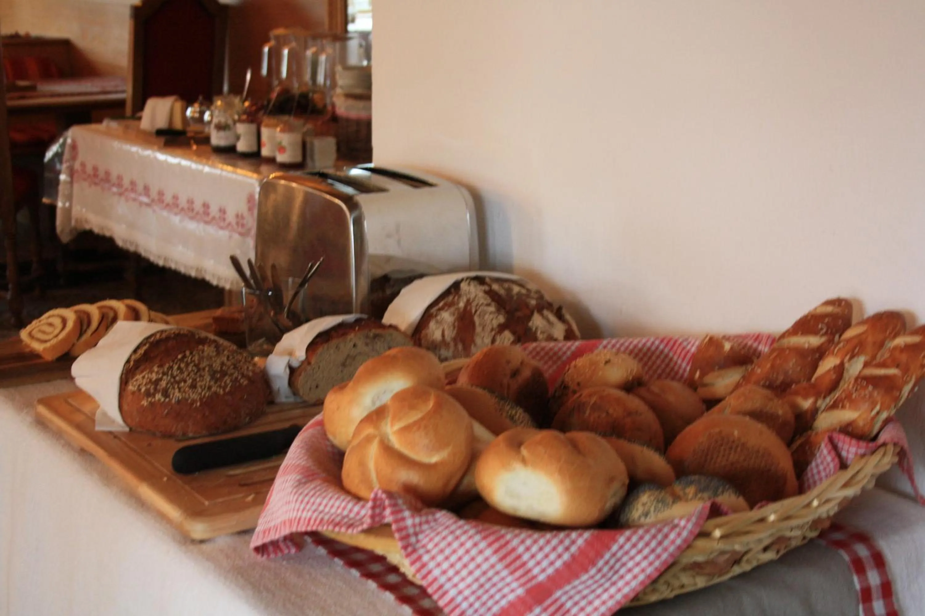 Buffet breakfast in Landhotel Wolf