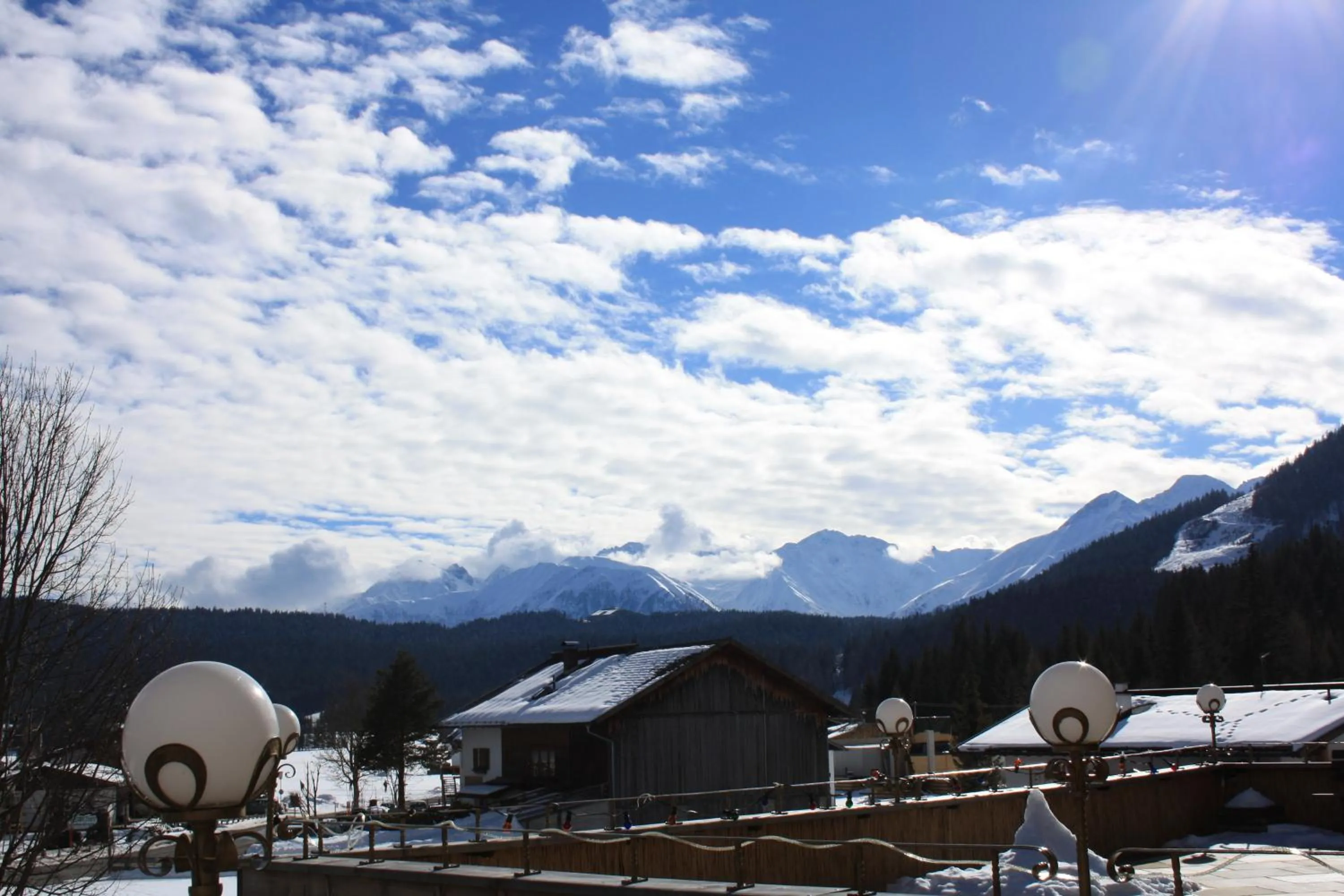 View (from property/room) in Landhotel Wolf