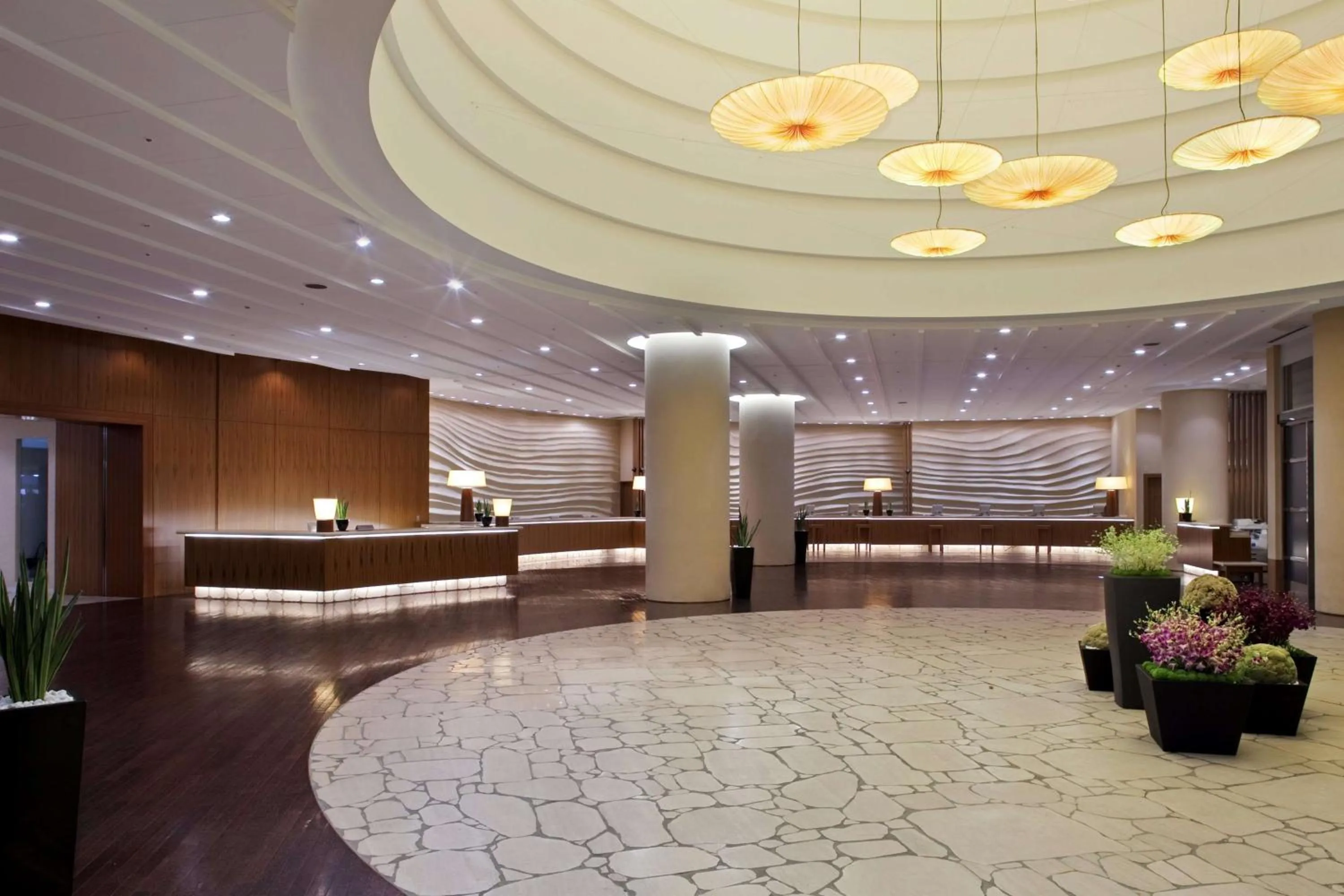 Lobby or reception in Hilton Fukuoka Sea Hawk