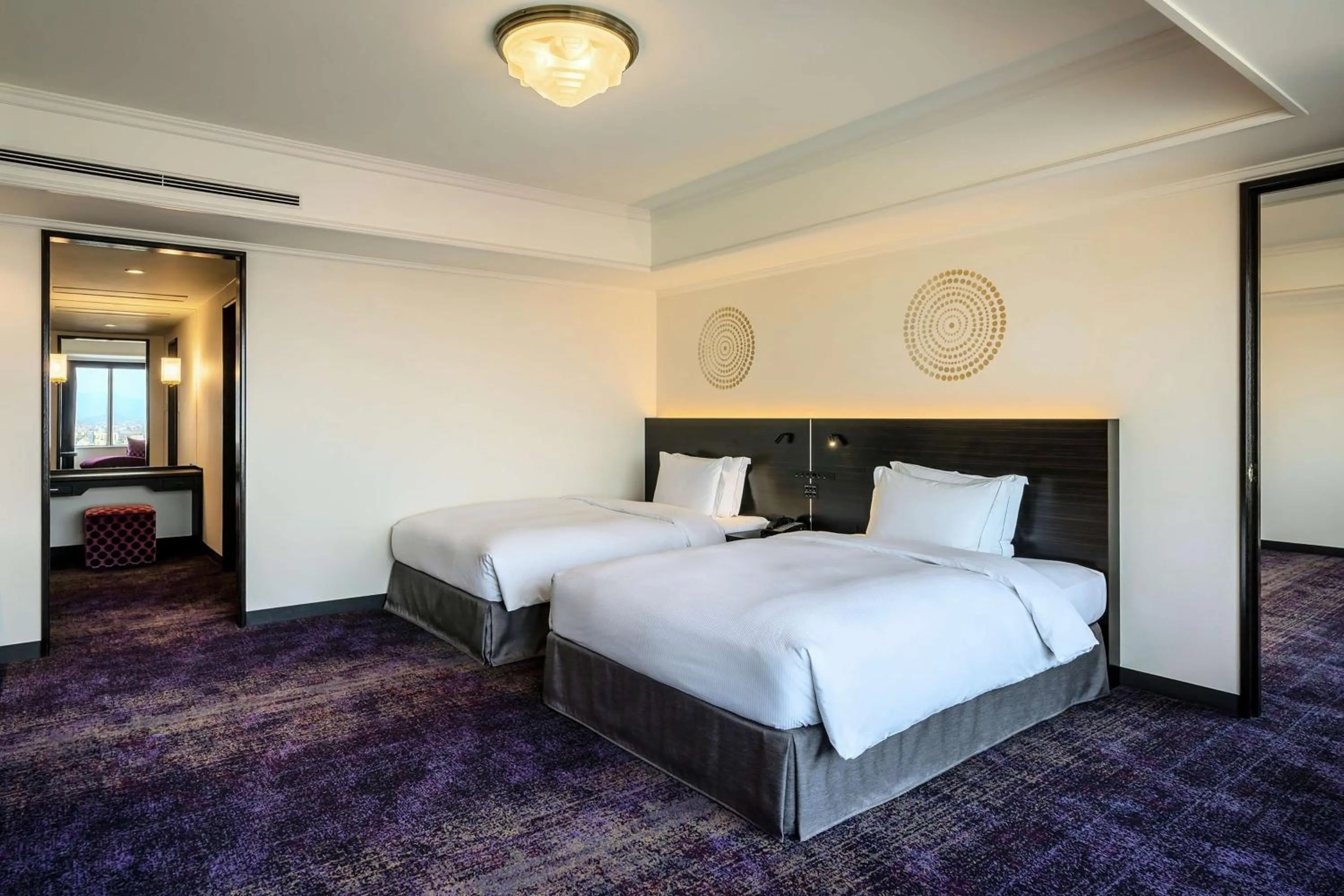 Bed in Hilton Fukuoka Sea Hawk