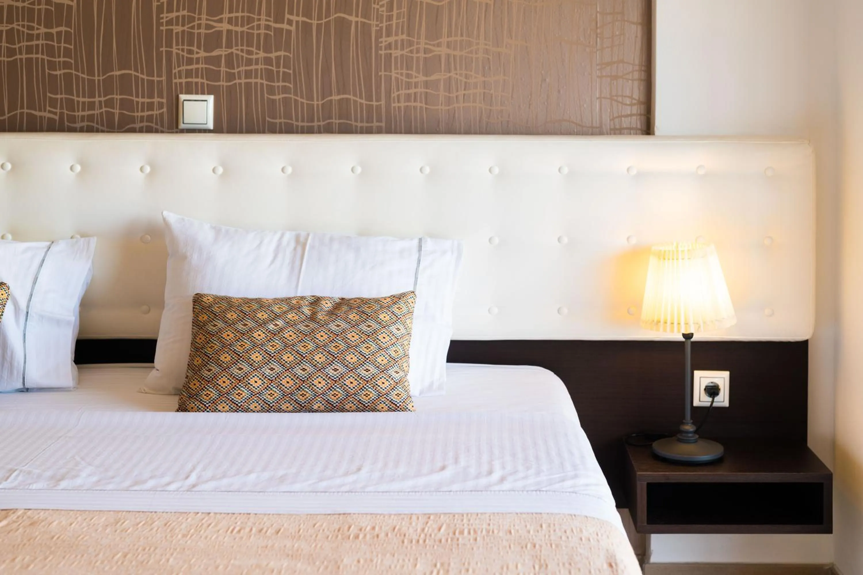 Bed in 3Aktes Suites & Studios