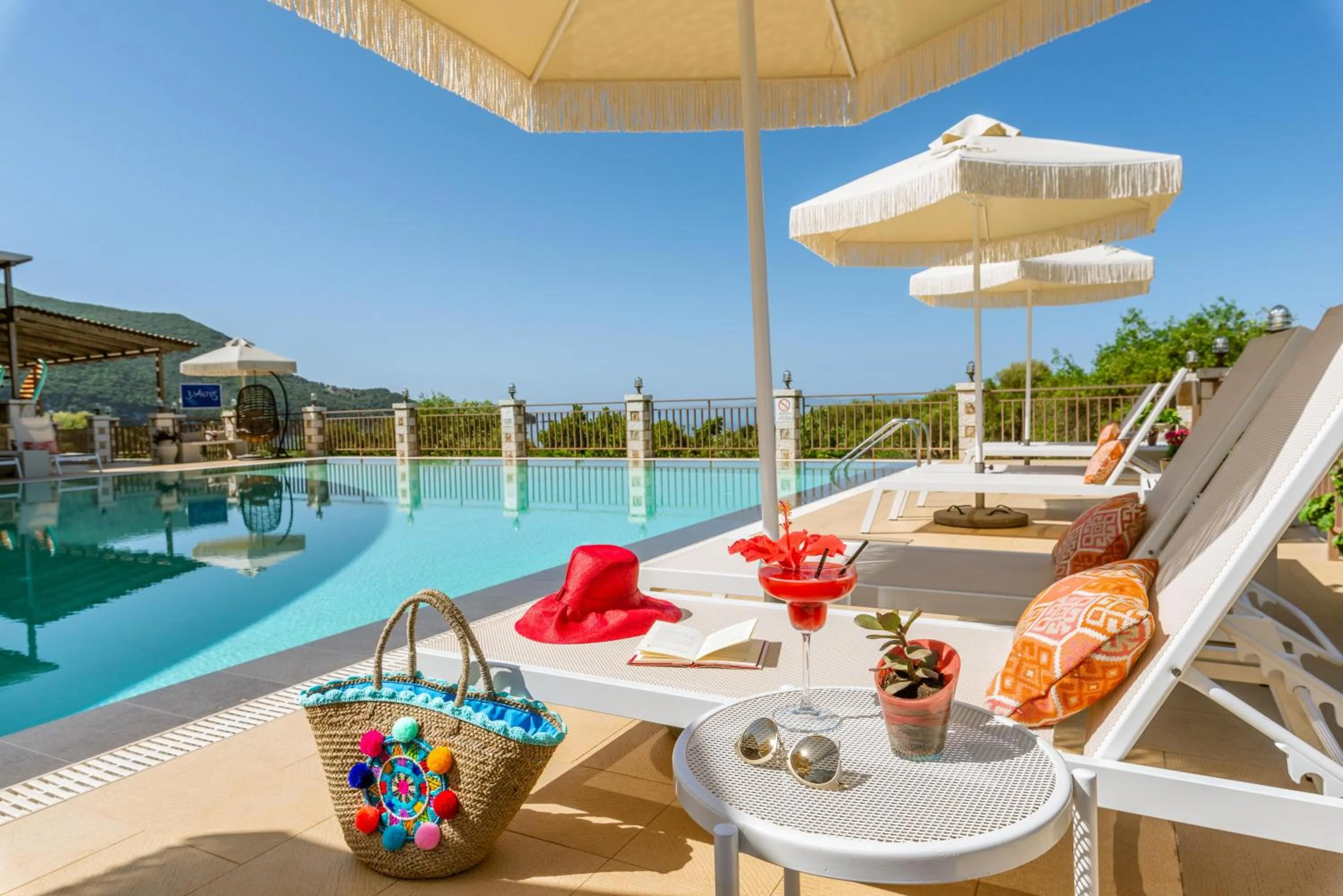 Swimming pool in 3Aktes Suites & Studios