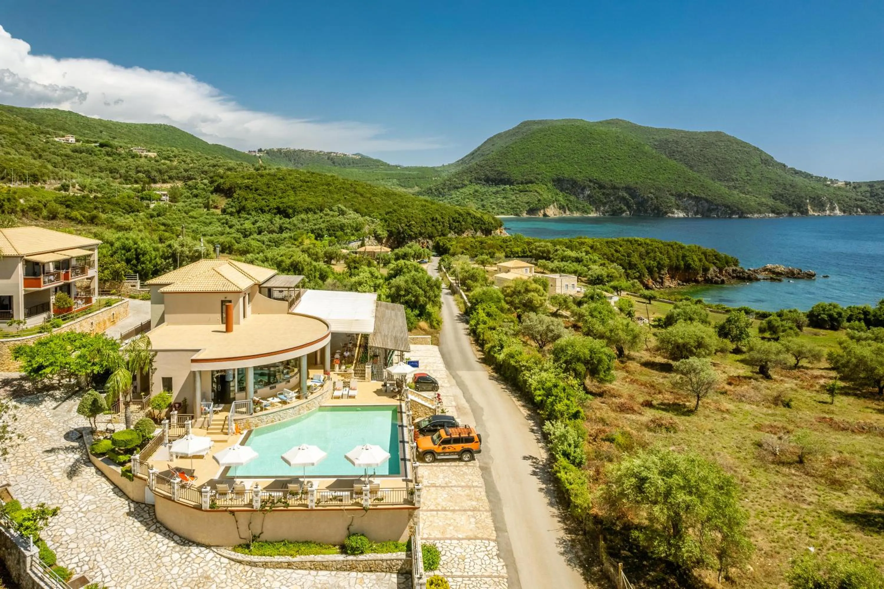 Bird's eye view in 3Aktes Suites & Studios