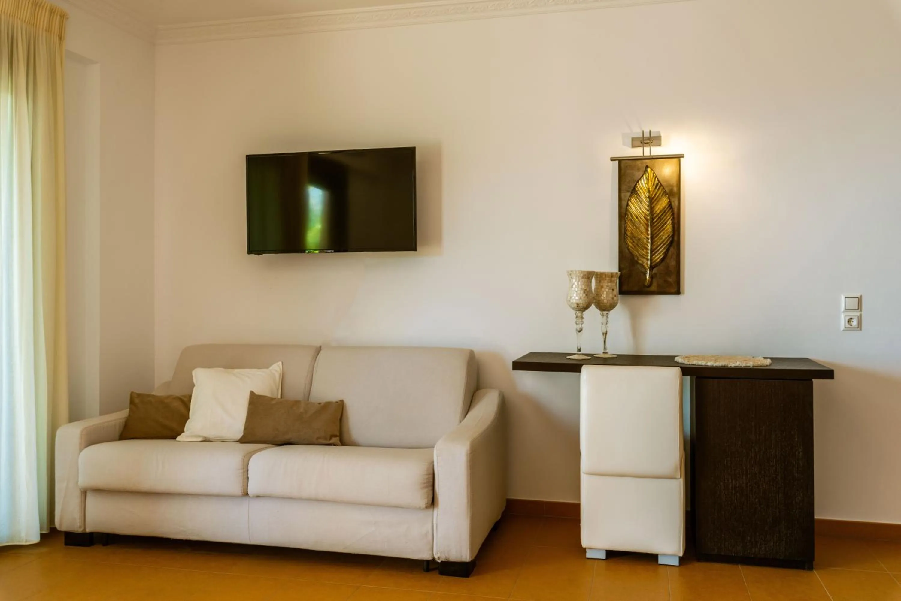 Seating area in 3Aktes Suites & Studios