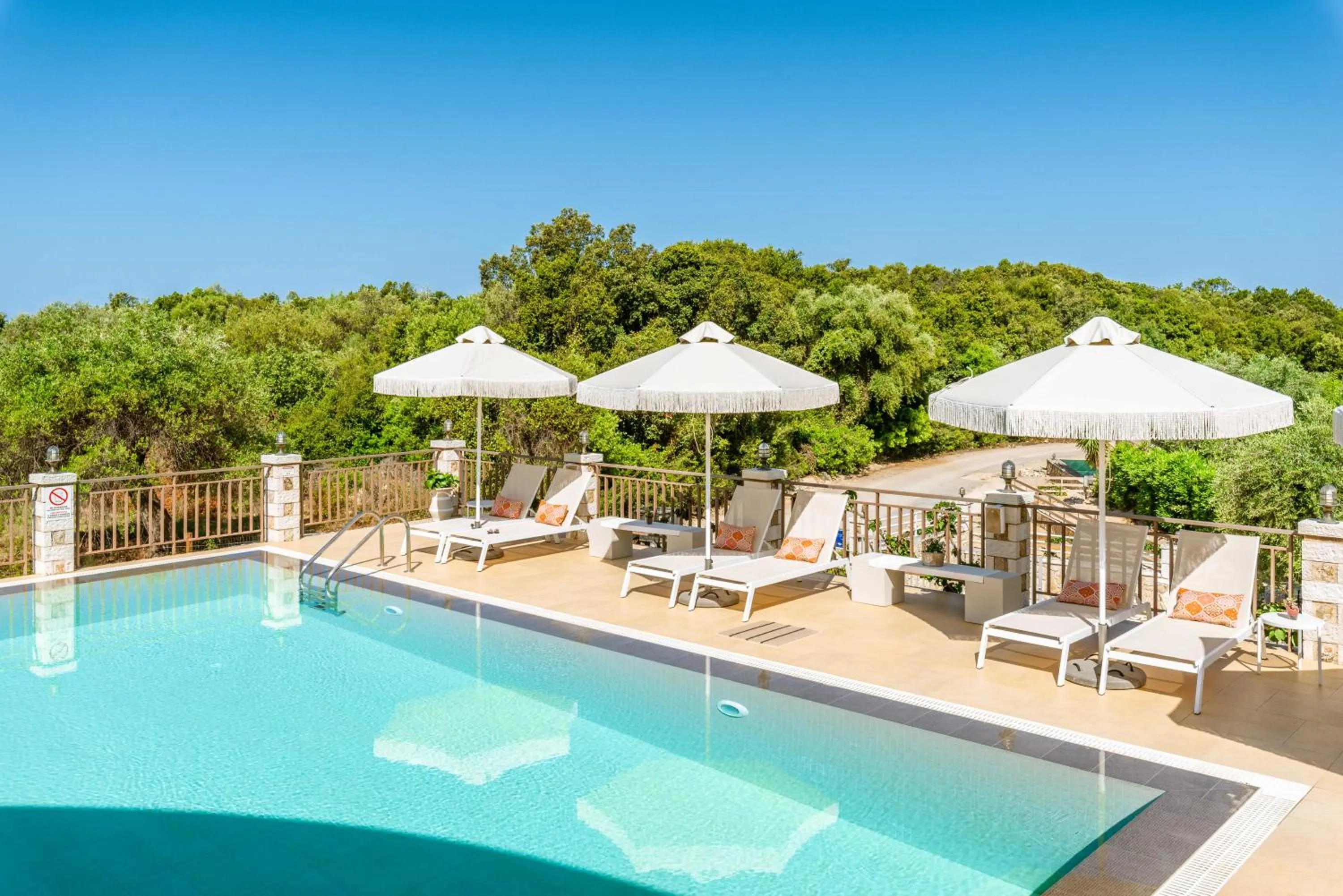 Pool view in 3Aktes Suites & Studios