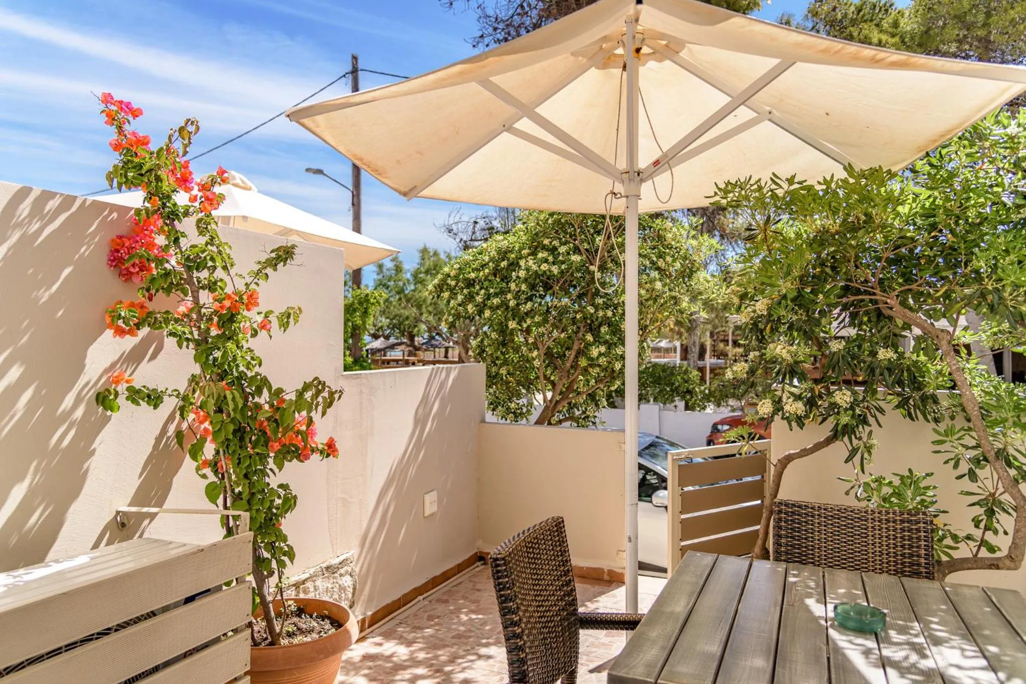 Balcony/Terrace in Iakinthos, Tsilivi Beach