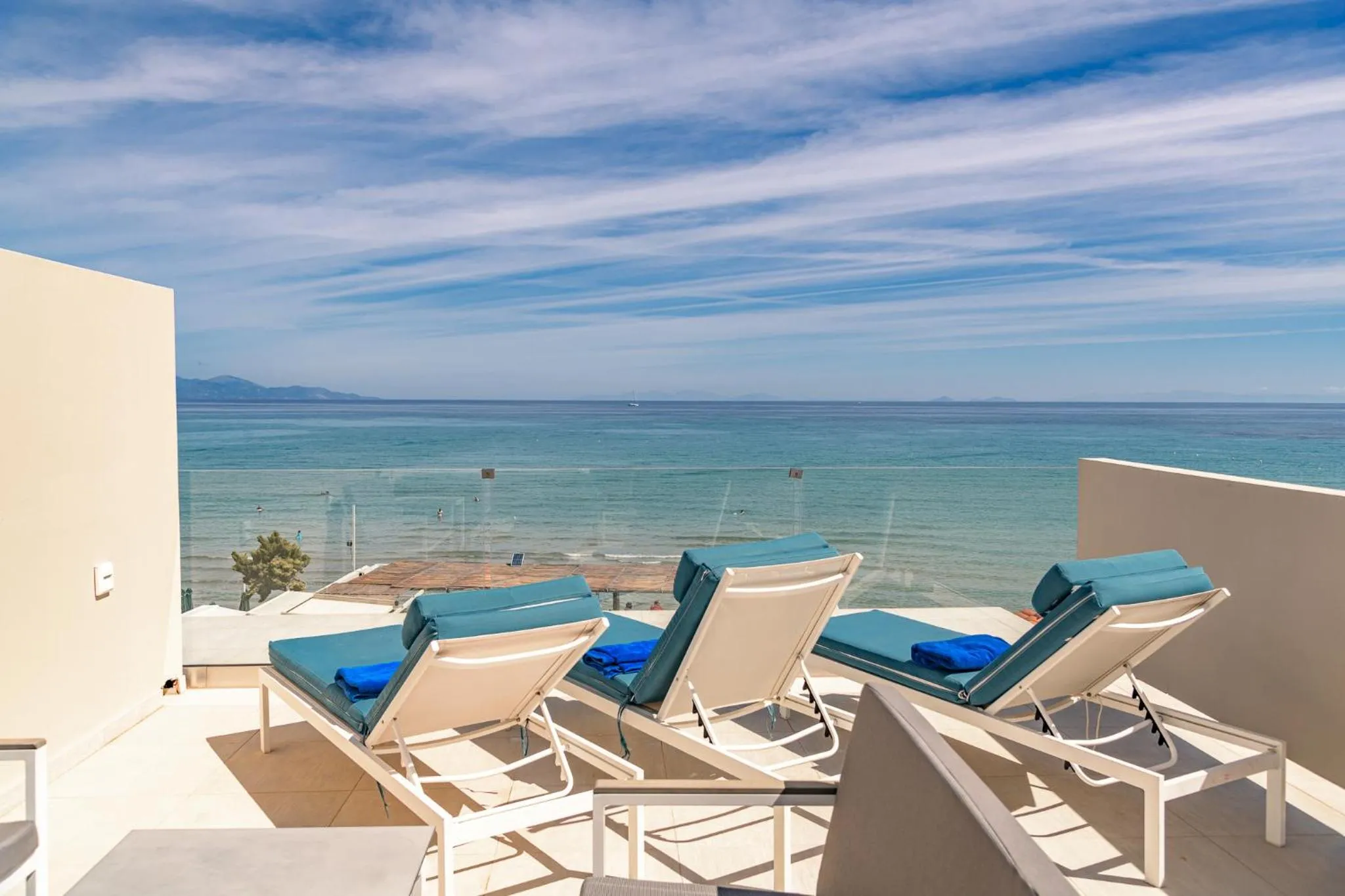 Balcony/Terrace in Iakinthos, Tsilivi Beach