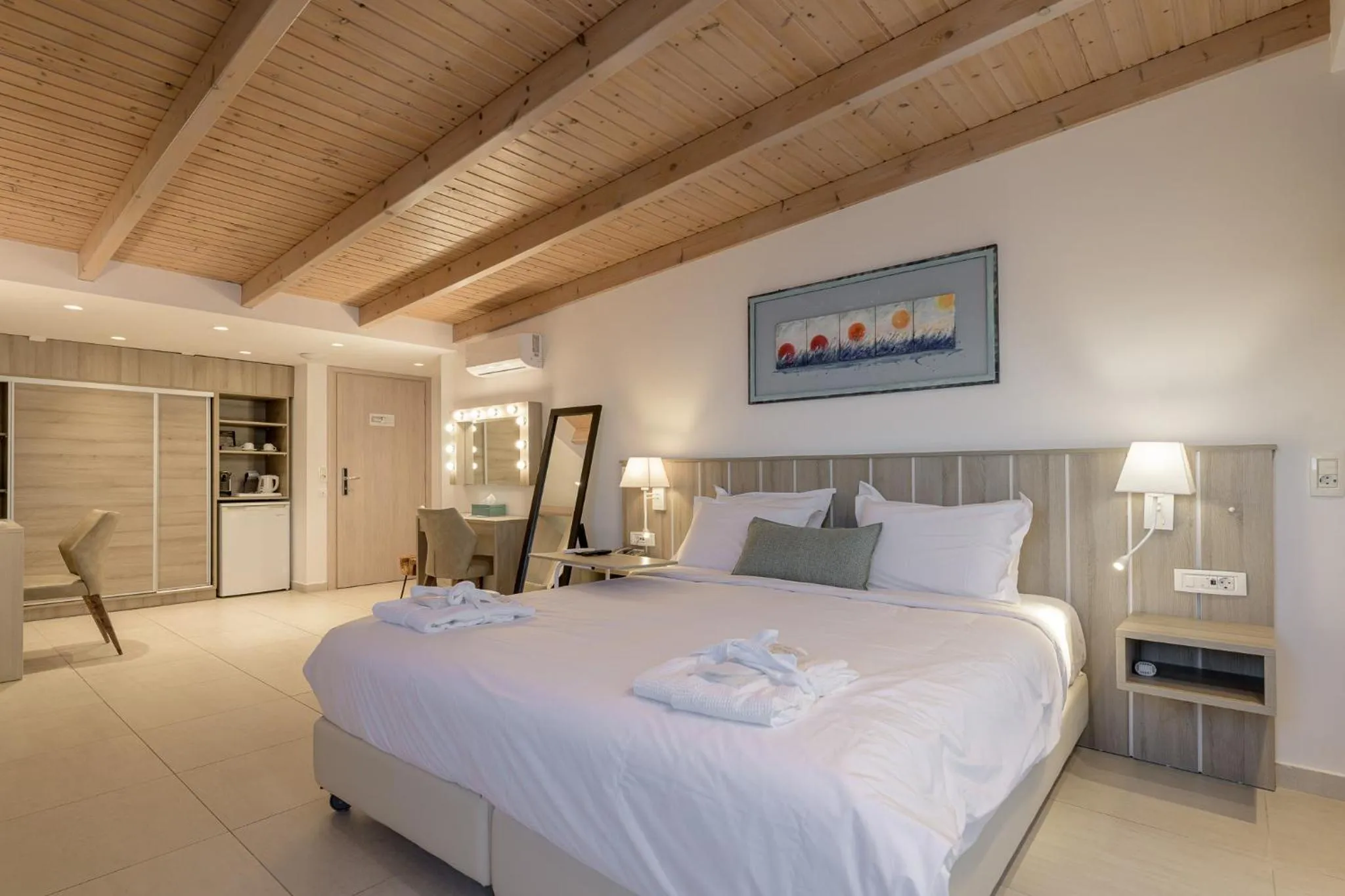 Bedroom, Bed in Iakinthos, Tsilivi Beach