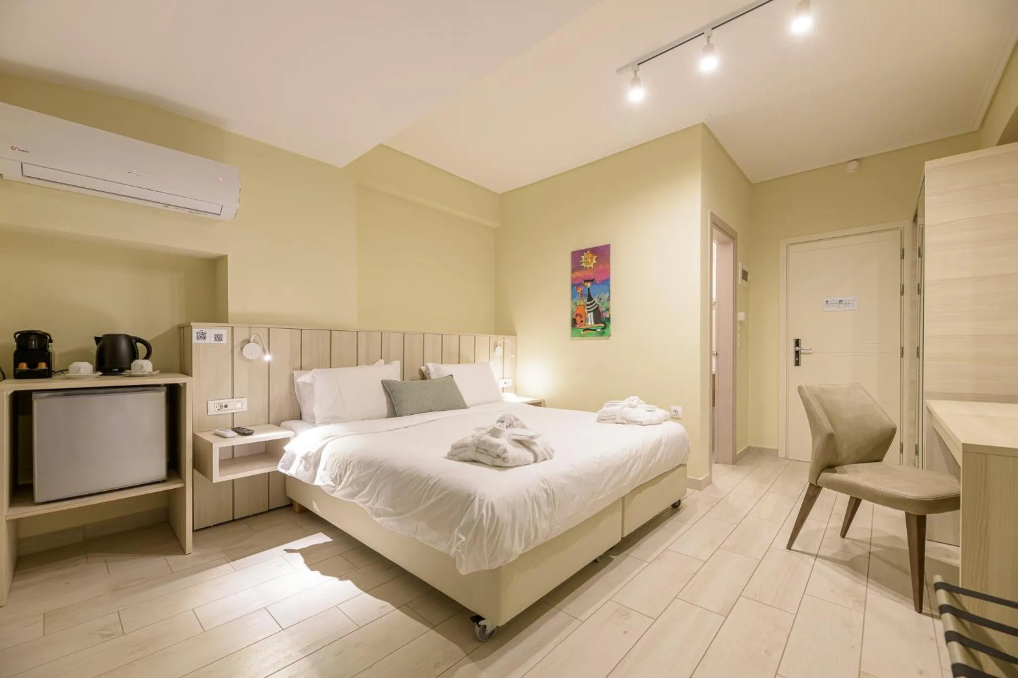 Bedroom, Bed in Iakinthos, Tsilivi Beach