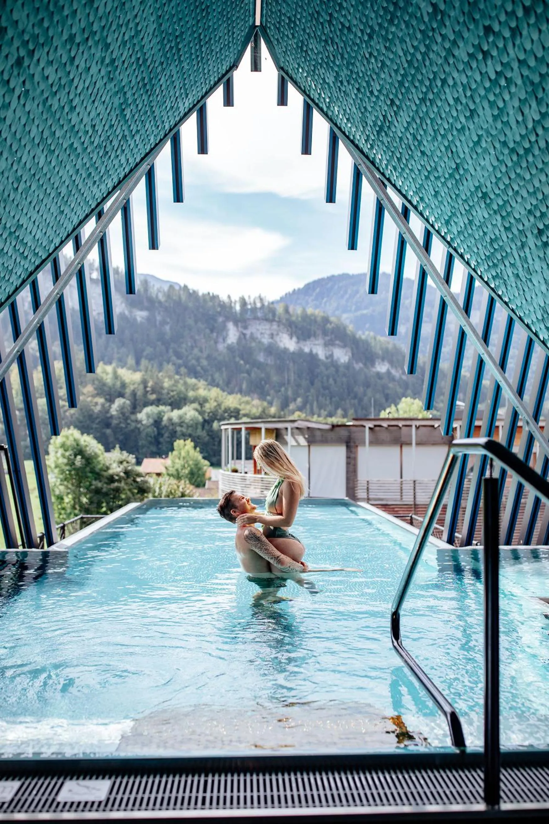 Pool view in GAMS zu zweit