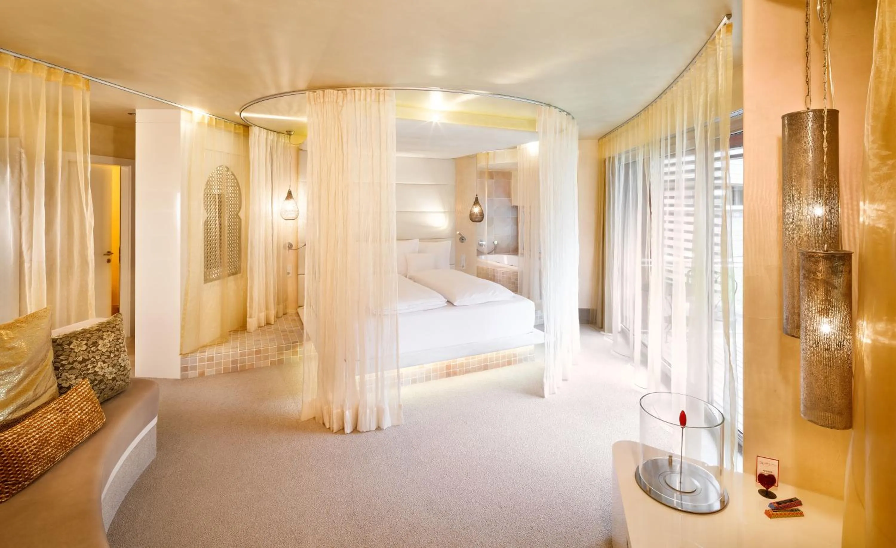 Photo of the whole room, Bed in GAMS zu zweit