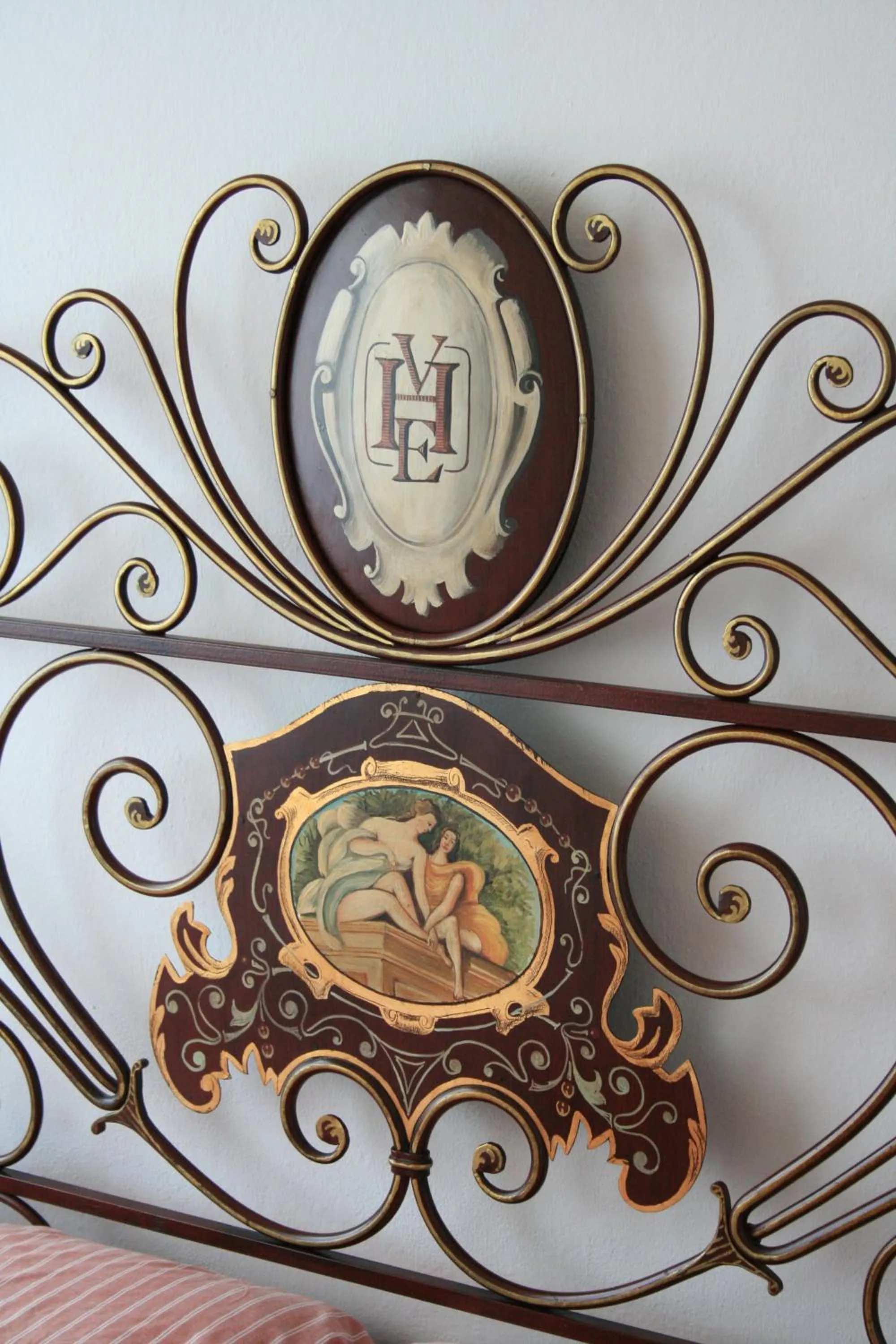 Decorative detail in Hotel Villa Edera