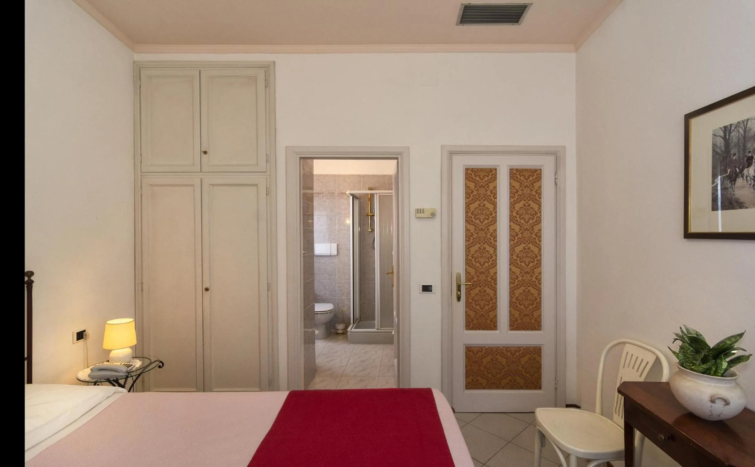 Bed in Hotel Villa Edera