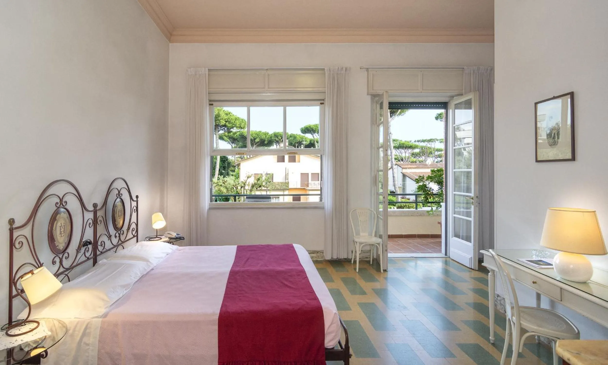 Day, Bed in Hotel Villa Edera