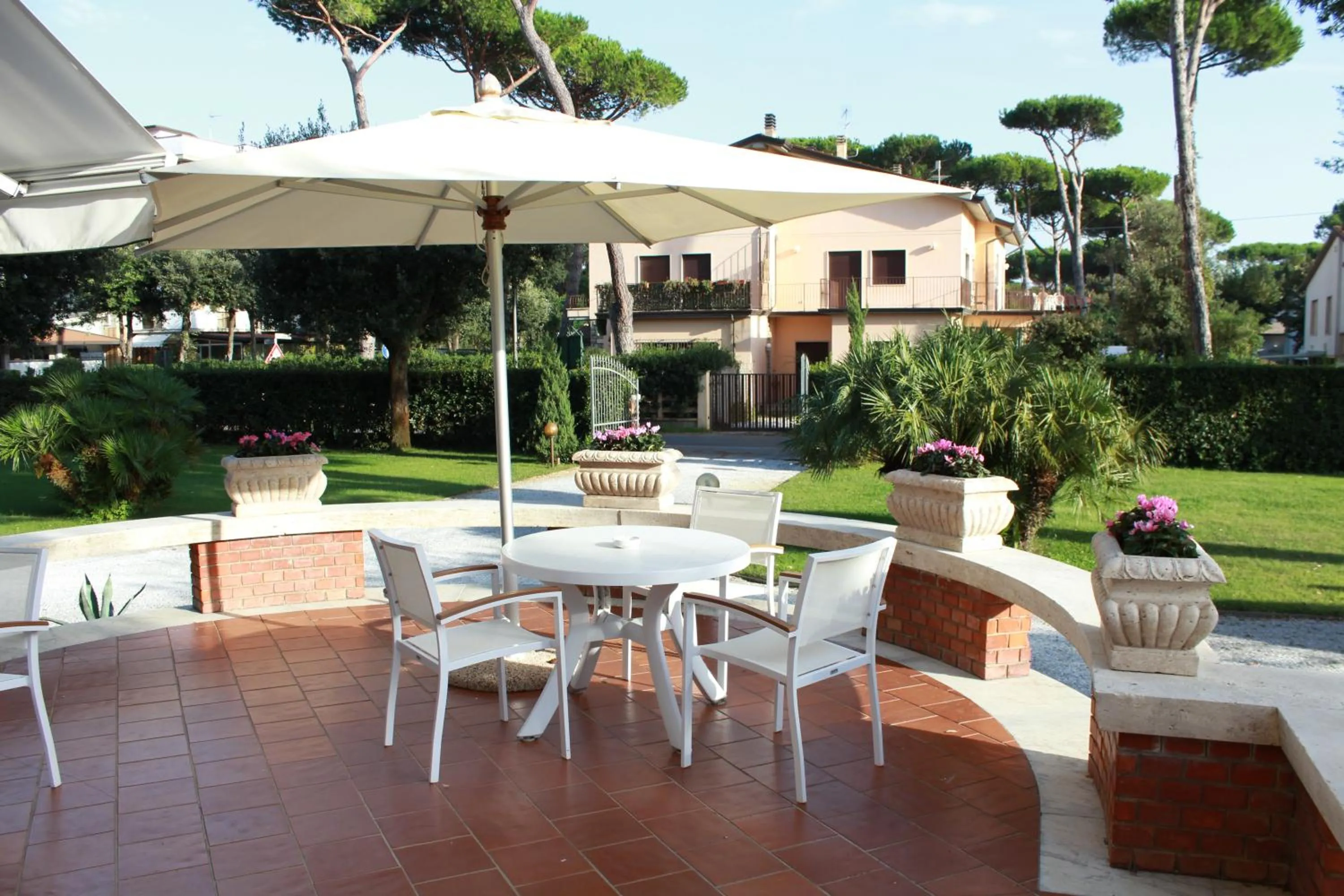 Garden in Hotel Villa Edera