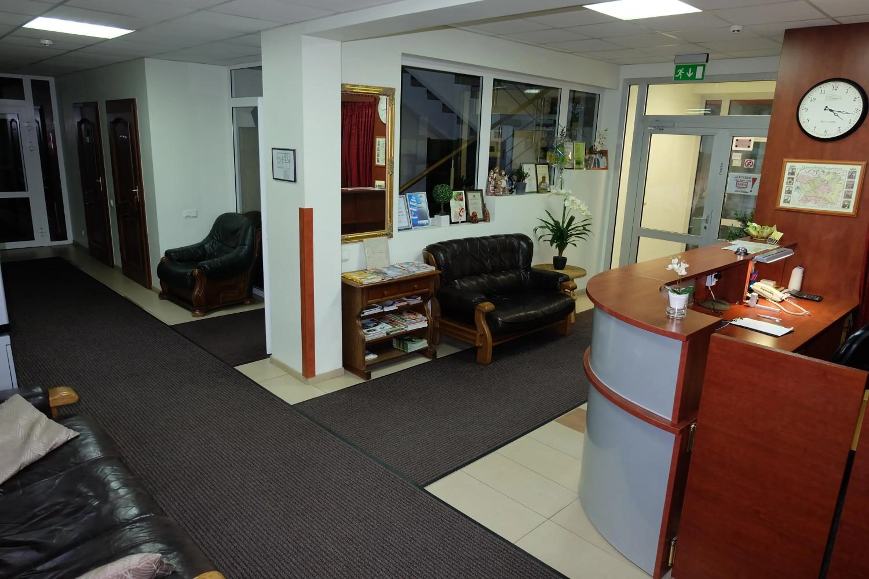 Lobby or reception in Hotel Green Smiltynė