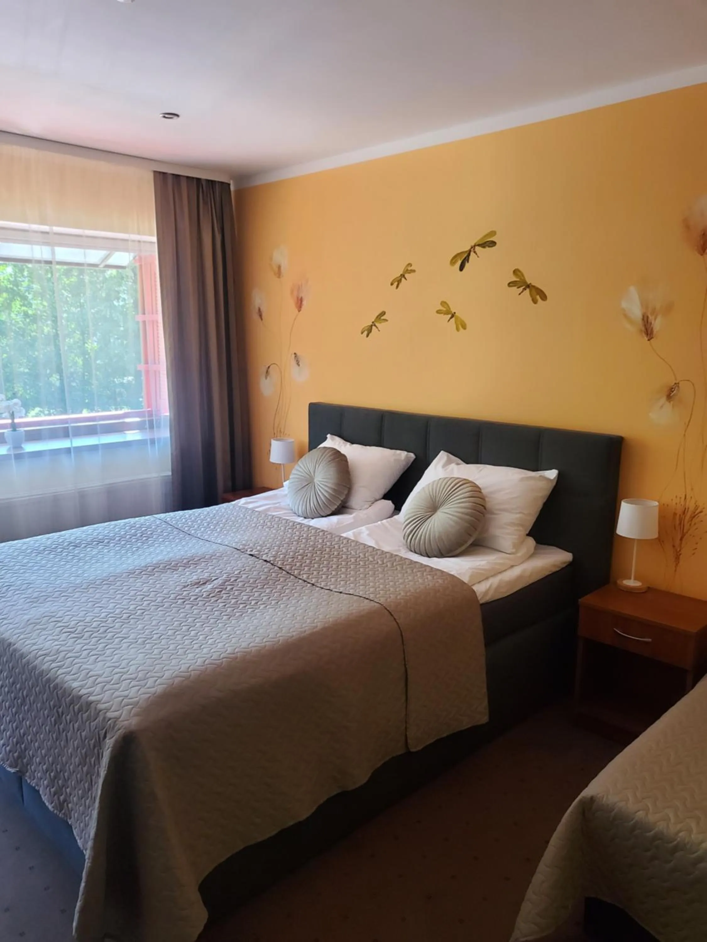 Bed in Hotel Green Smiltynė