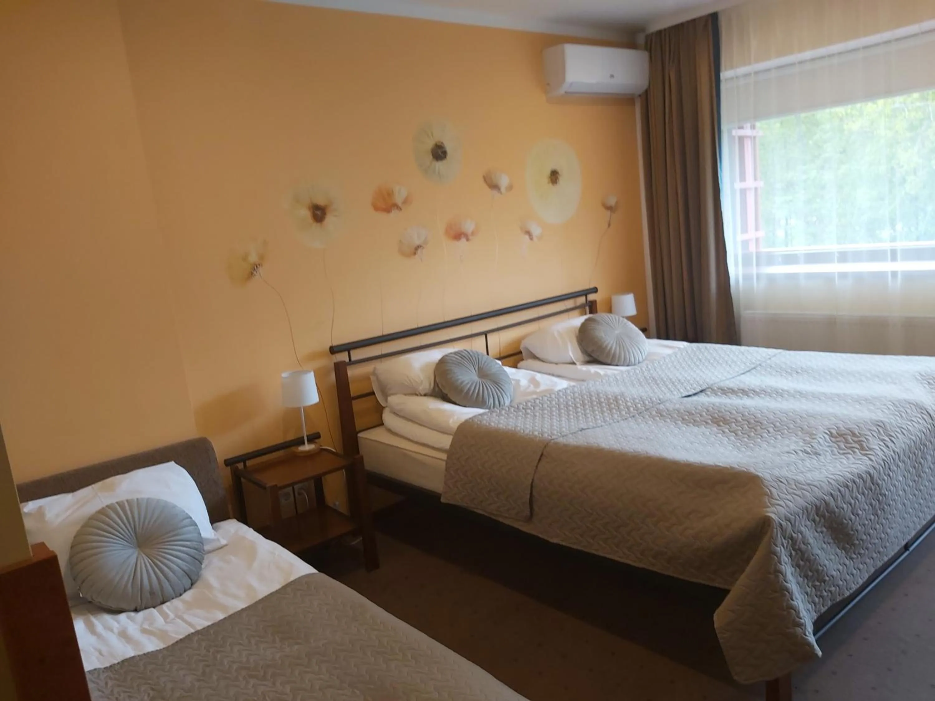 Bed in Hotel Green Smiltynė