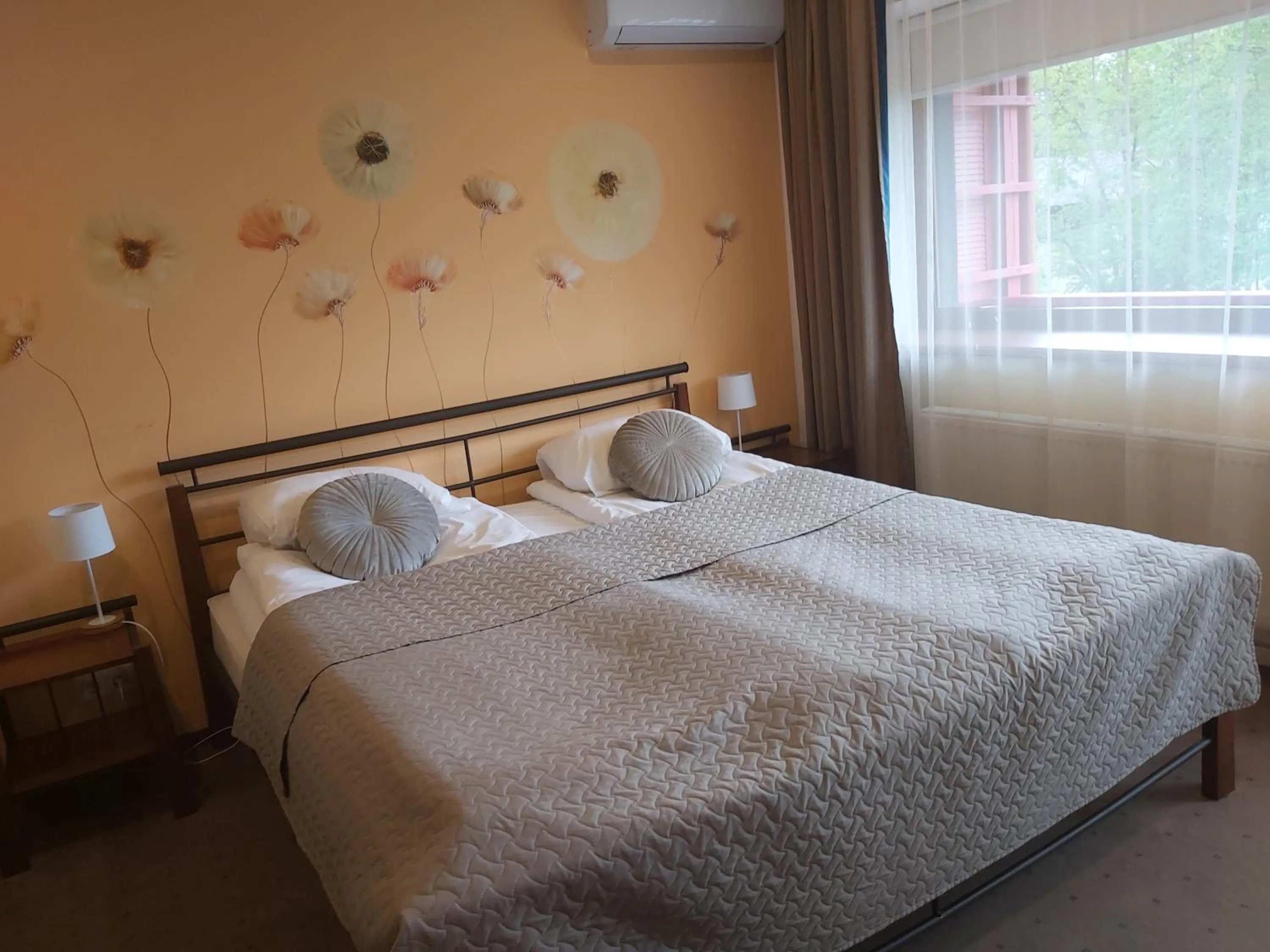 Bed in Hotel Green Smiltynė