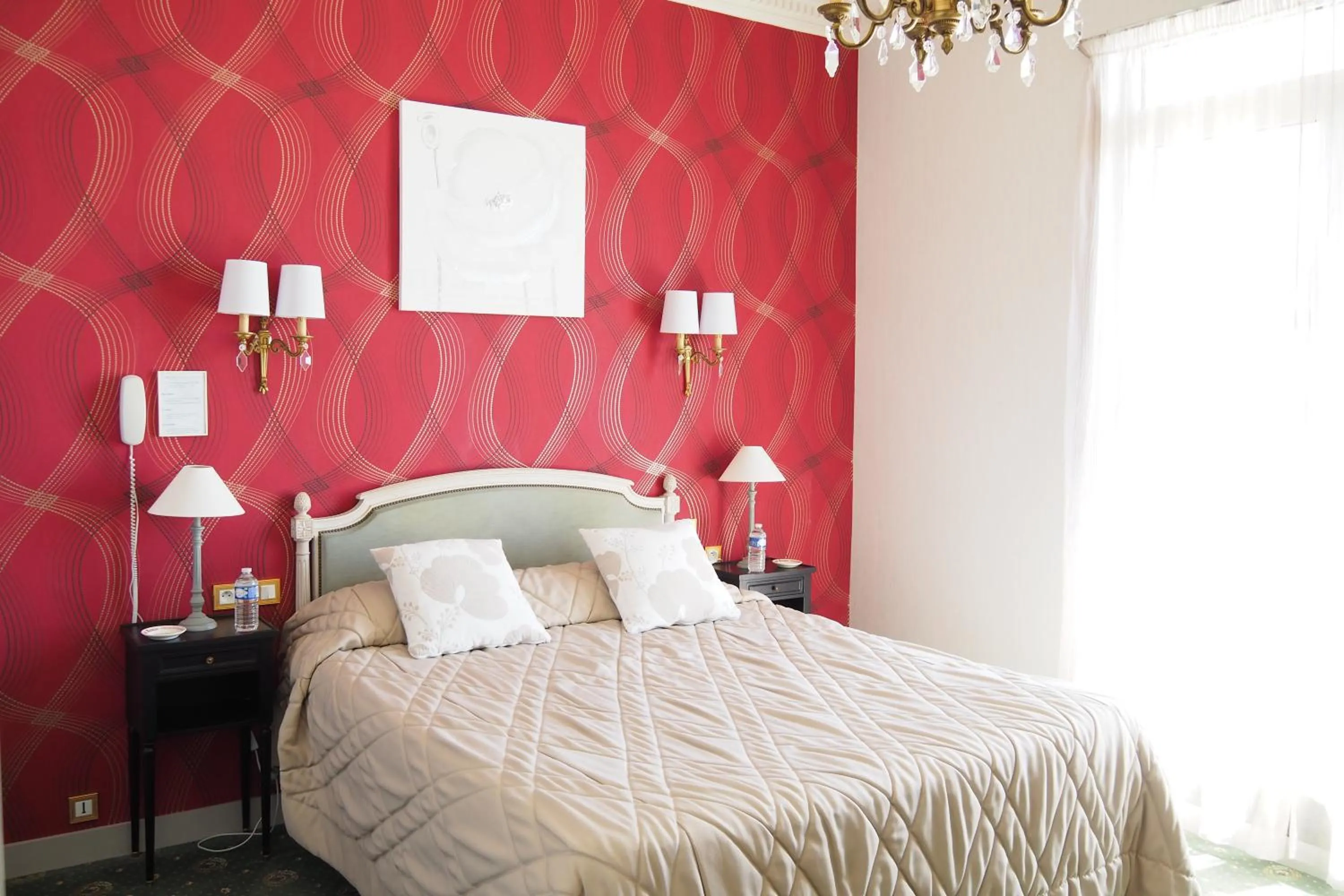 Standard Double Room with Sea View in Hôtel Primavera