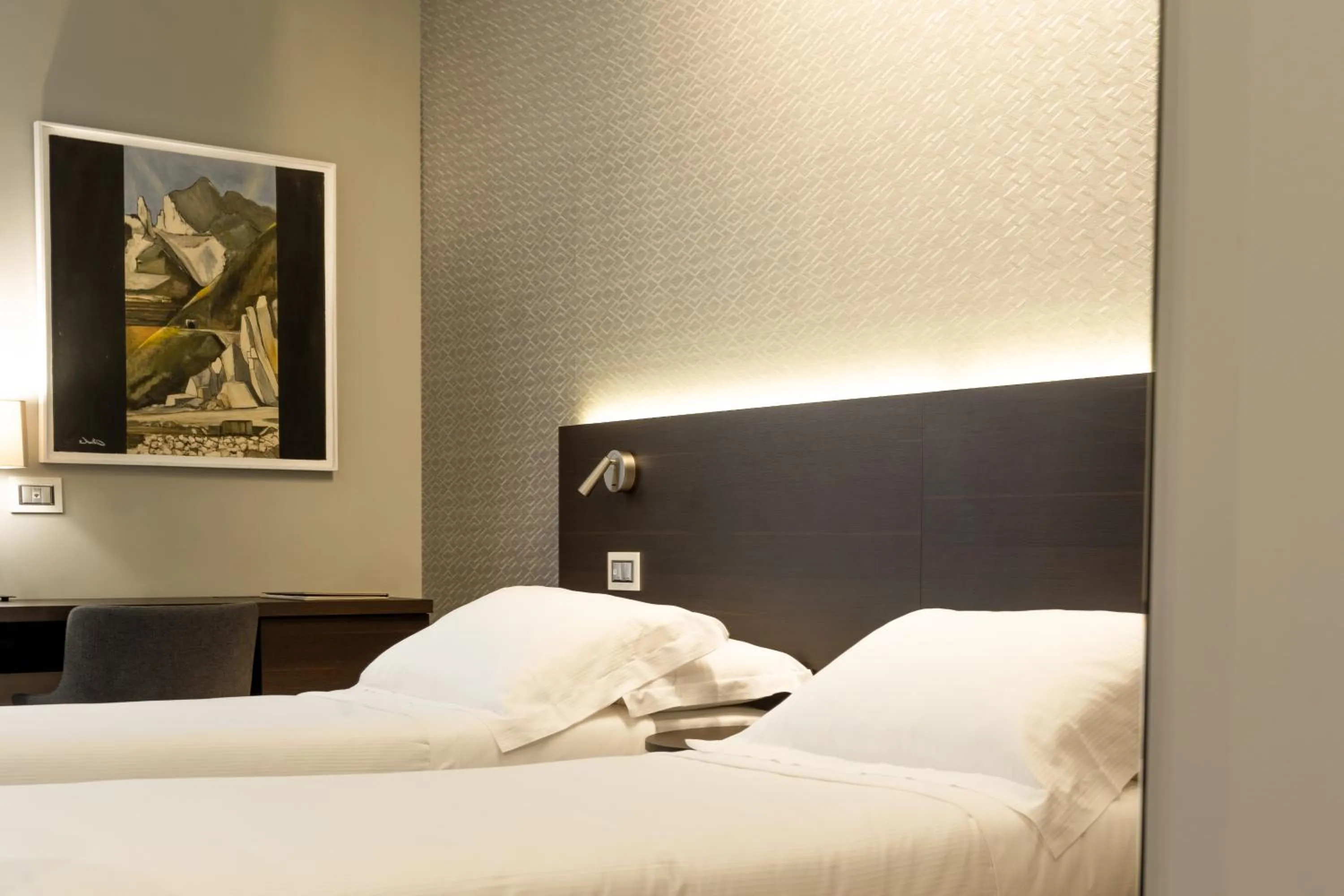 Bedroom, Bed in Hotel Michelangelo