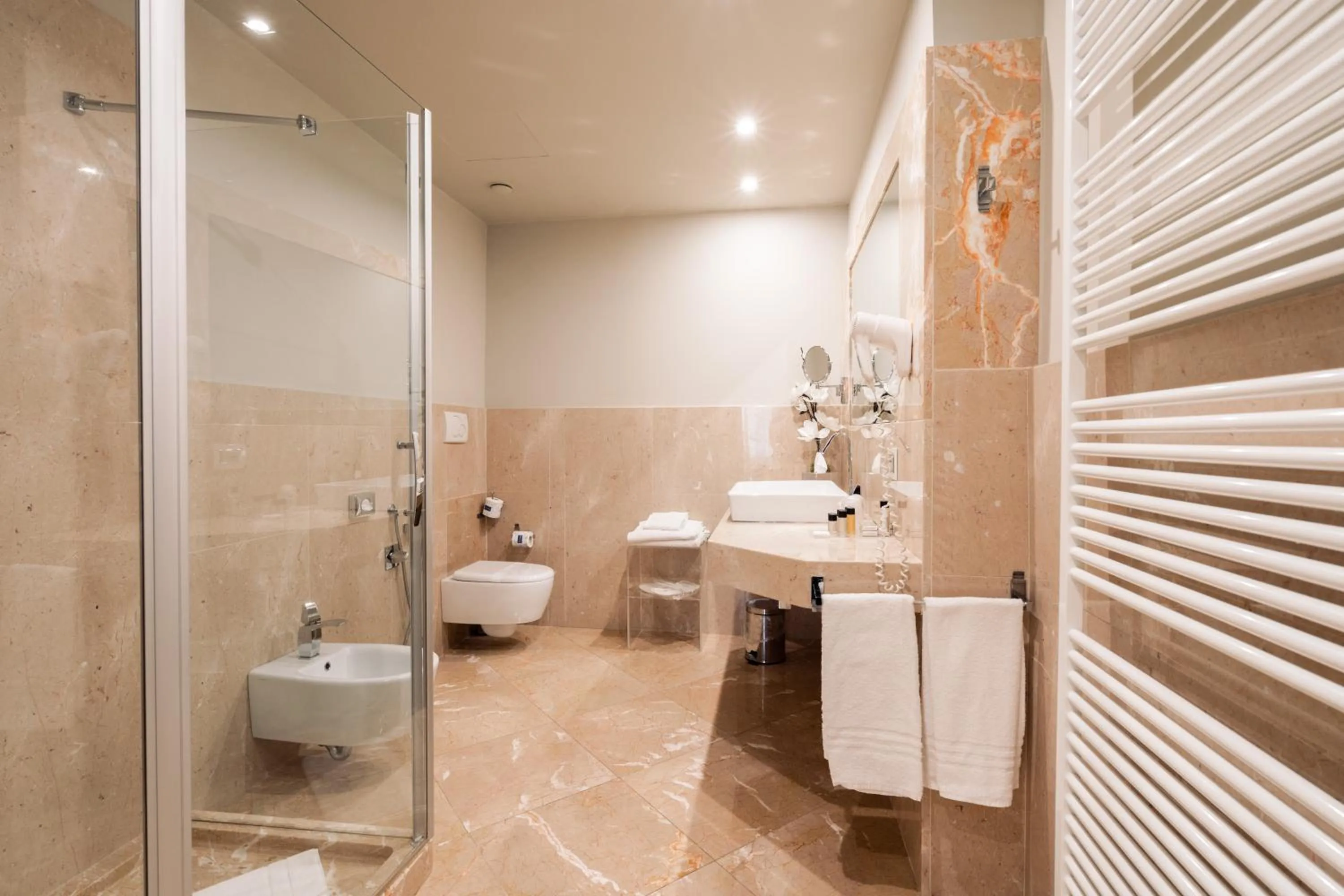 Bathroom in Hotel Michelangelo