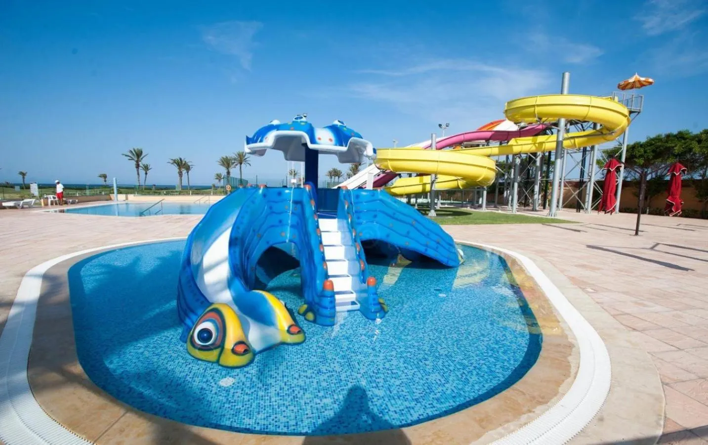 Aqua park in Hotel Nour Palace Resort & Thalasso Mahdia