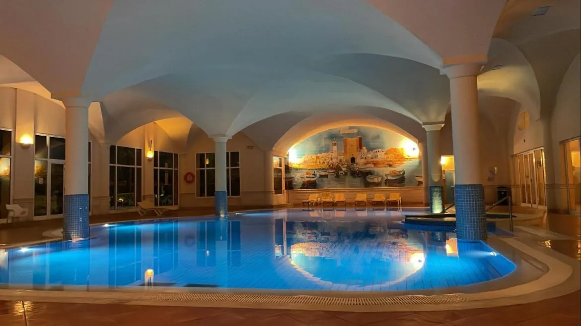 Swimming pool in Hotel Nour Palace Resort & Thalasso Mahdia