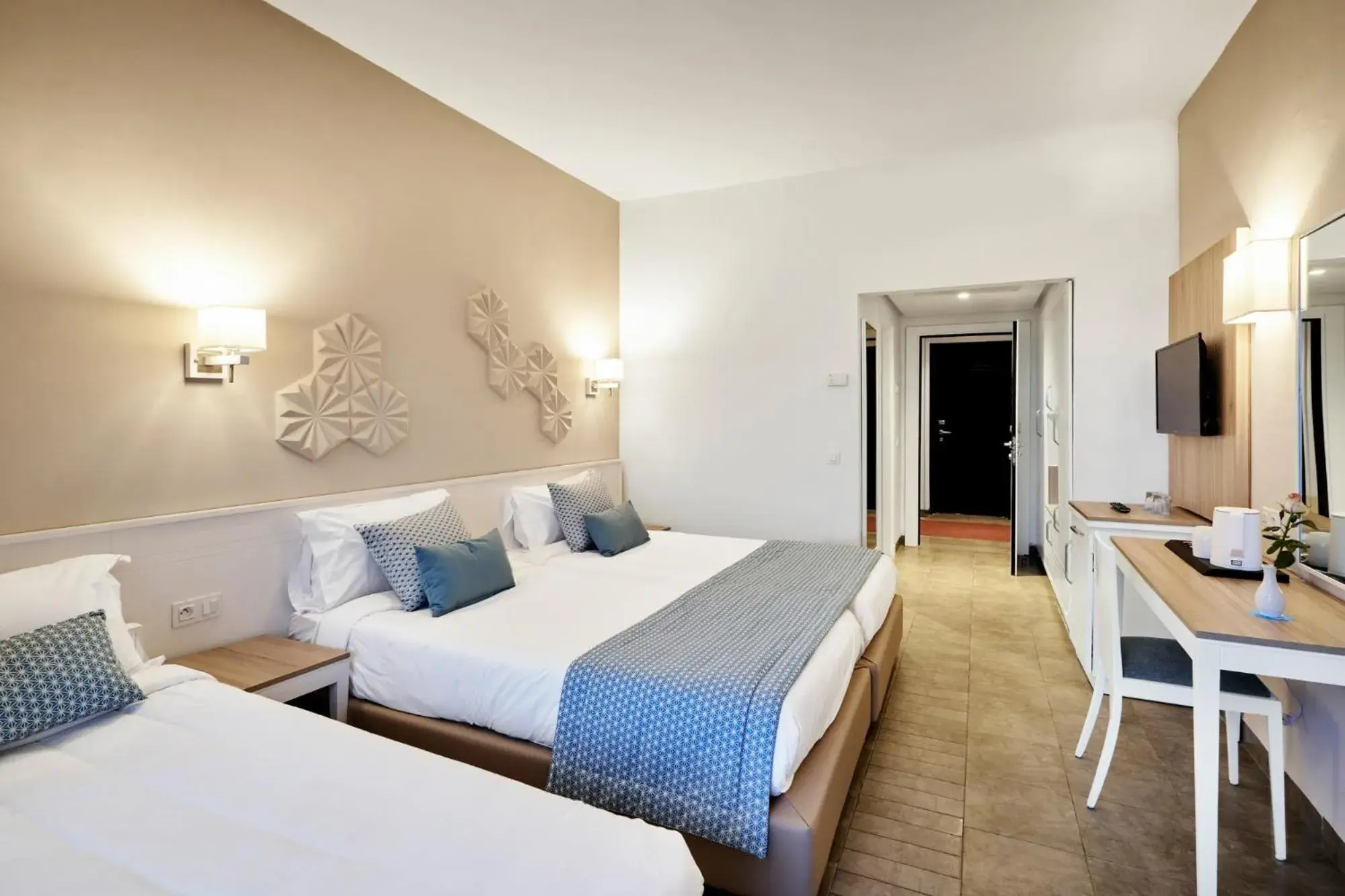Triple Room (2 Adults + 1 Child) in Nozha Beach Resort & Spa Triple Room (2 Adults + 1 Child) in Nozha Beach Resort & Spa