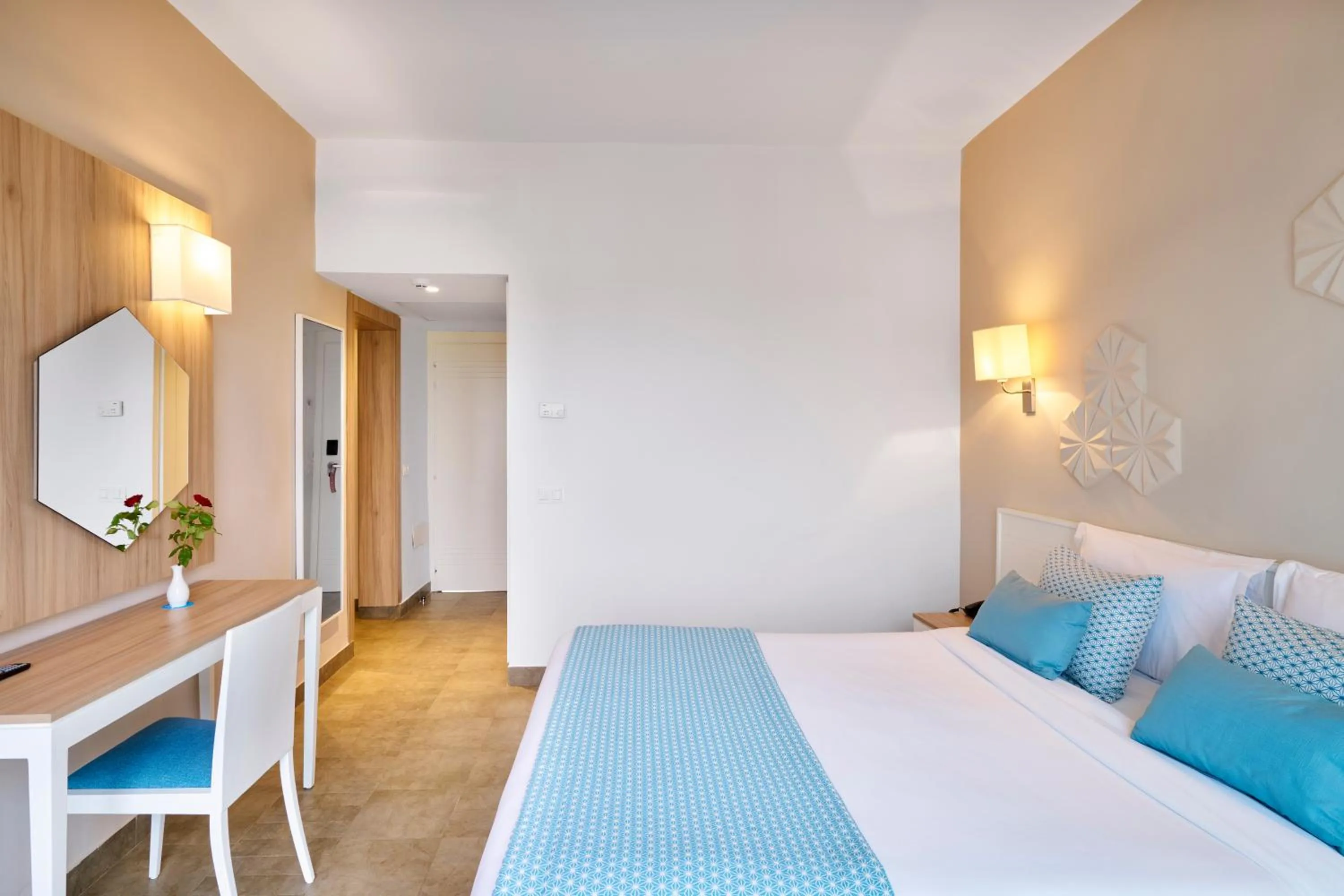 Bedroom, Bed in Nozha Beach Resort & Spa